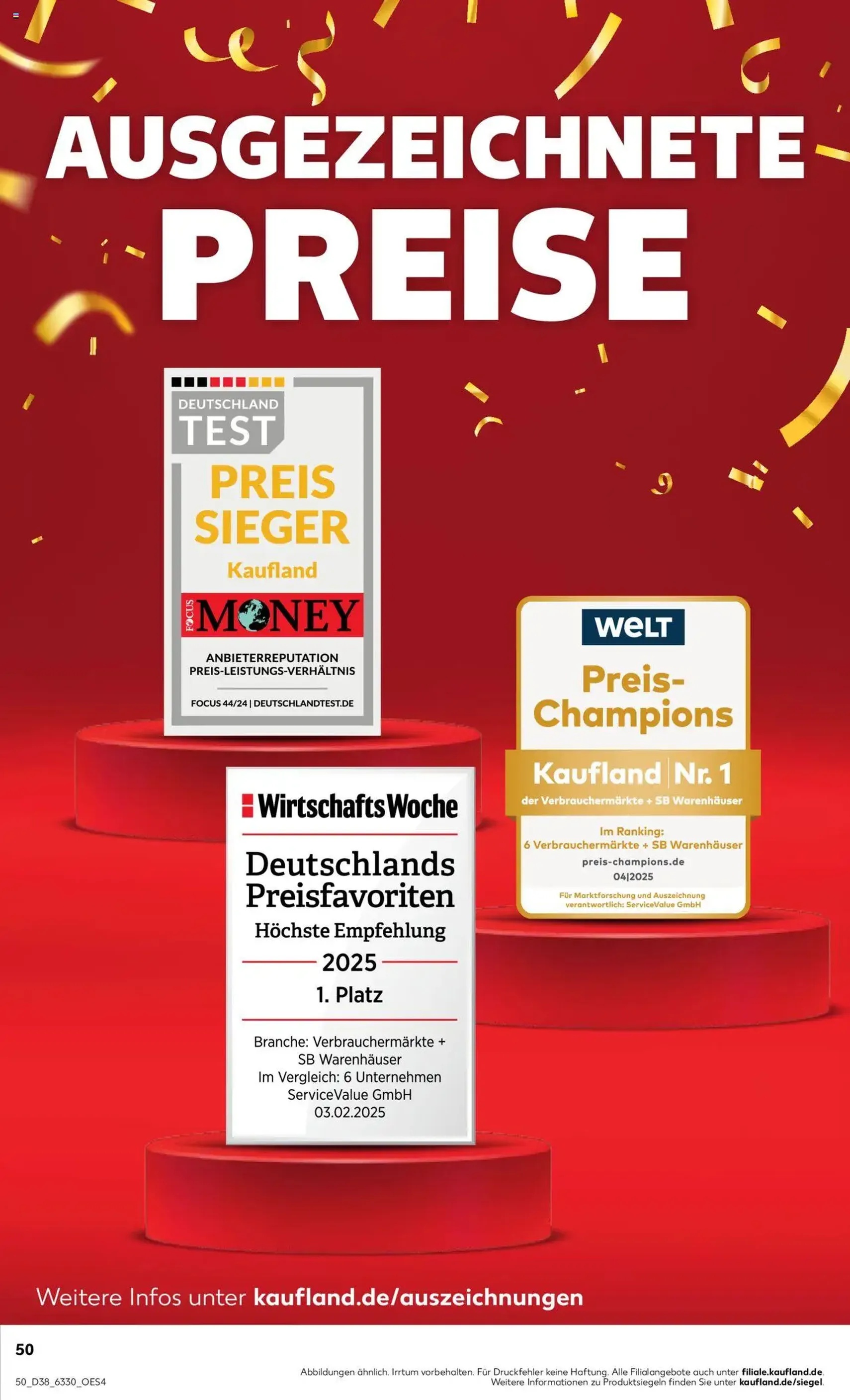 Kaufland Prospekt - Gültiger Prospekt ab 18.09.2025, Seite 50 von insgesamt 54