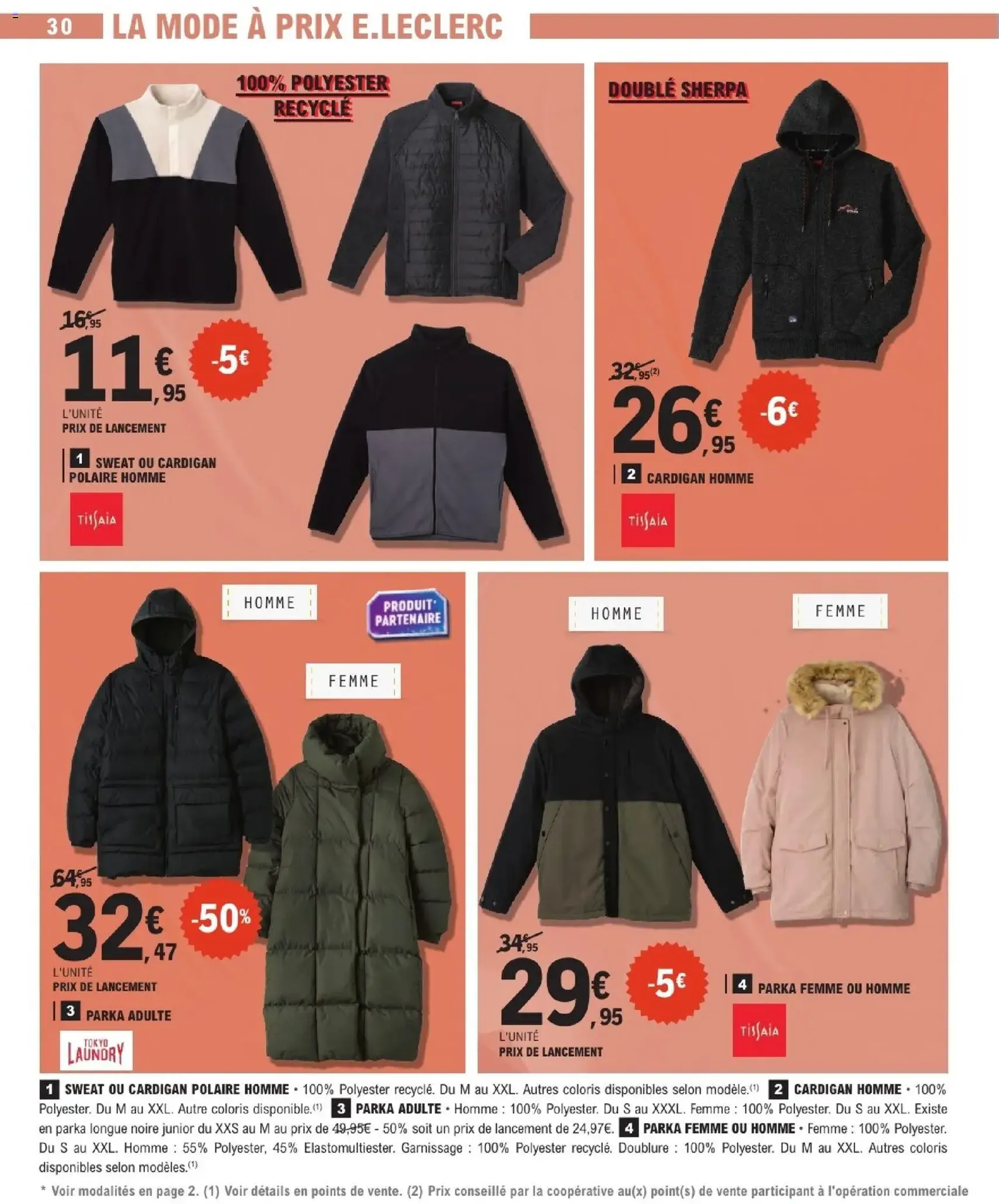 E.Leclerc catalogue semaine 45 - brochure valable à partir du 04/11/2025, page 30 sur 36