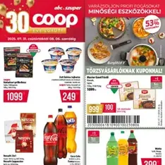 COOP Akciós újság - szórólap előnézete érvényes 2025.07.31. -tól
