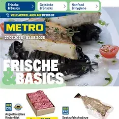 Metro Prospekt - Prospekt Vorschau gültig ab 27.07.2026