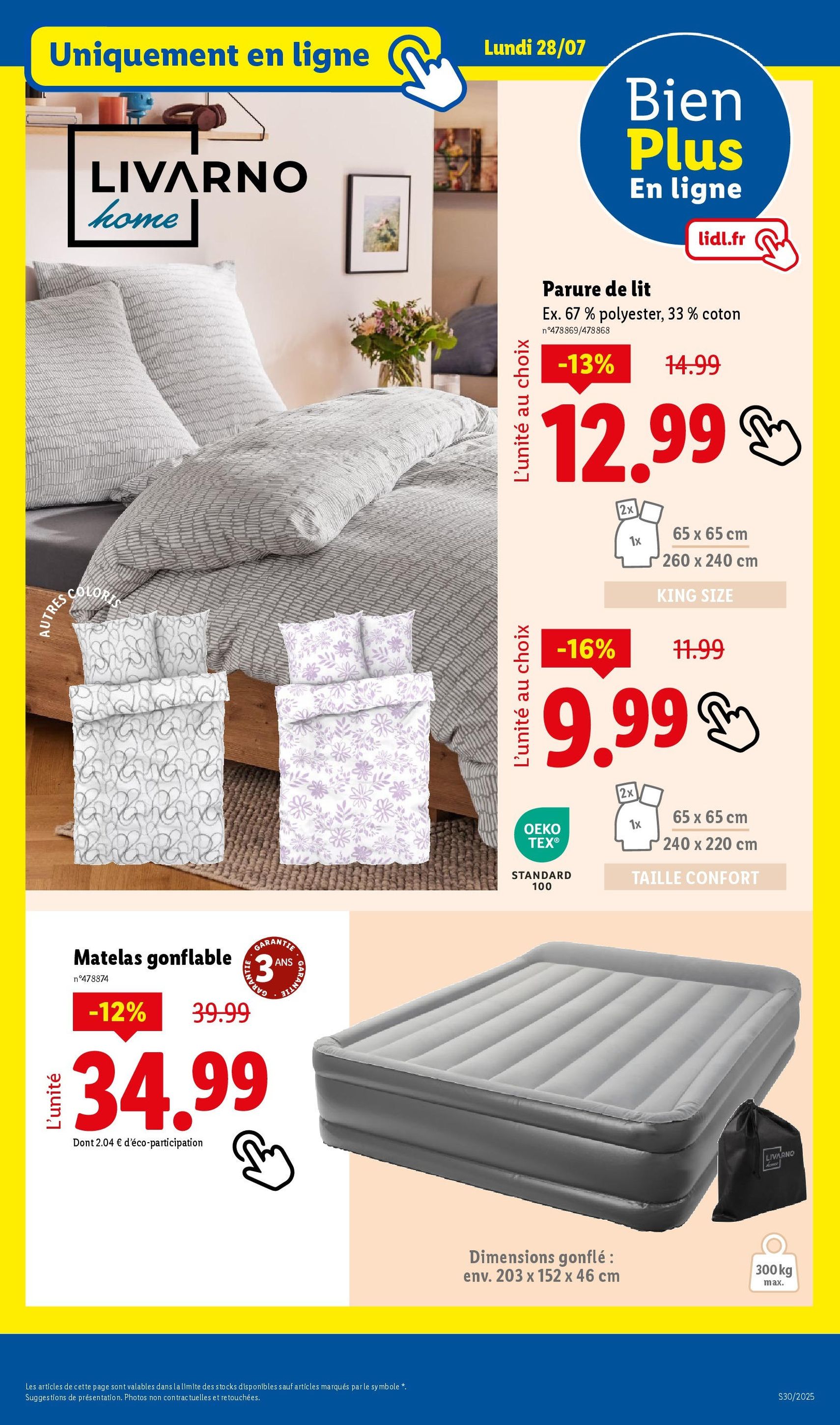 LIDL catalogue semaine 29 - brochure valable à partir du 24/07/2025, page 71 sur 73 LIDL catalogue semaine 29 - brochure valable à partir du 24/07/2025, page 71 sur 73