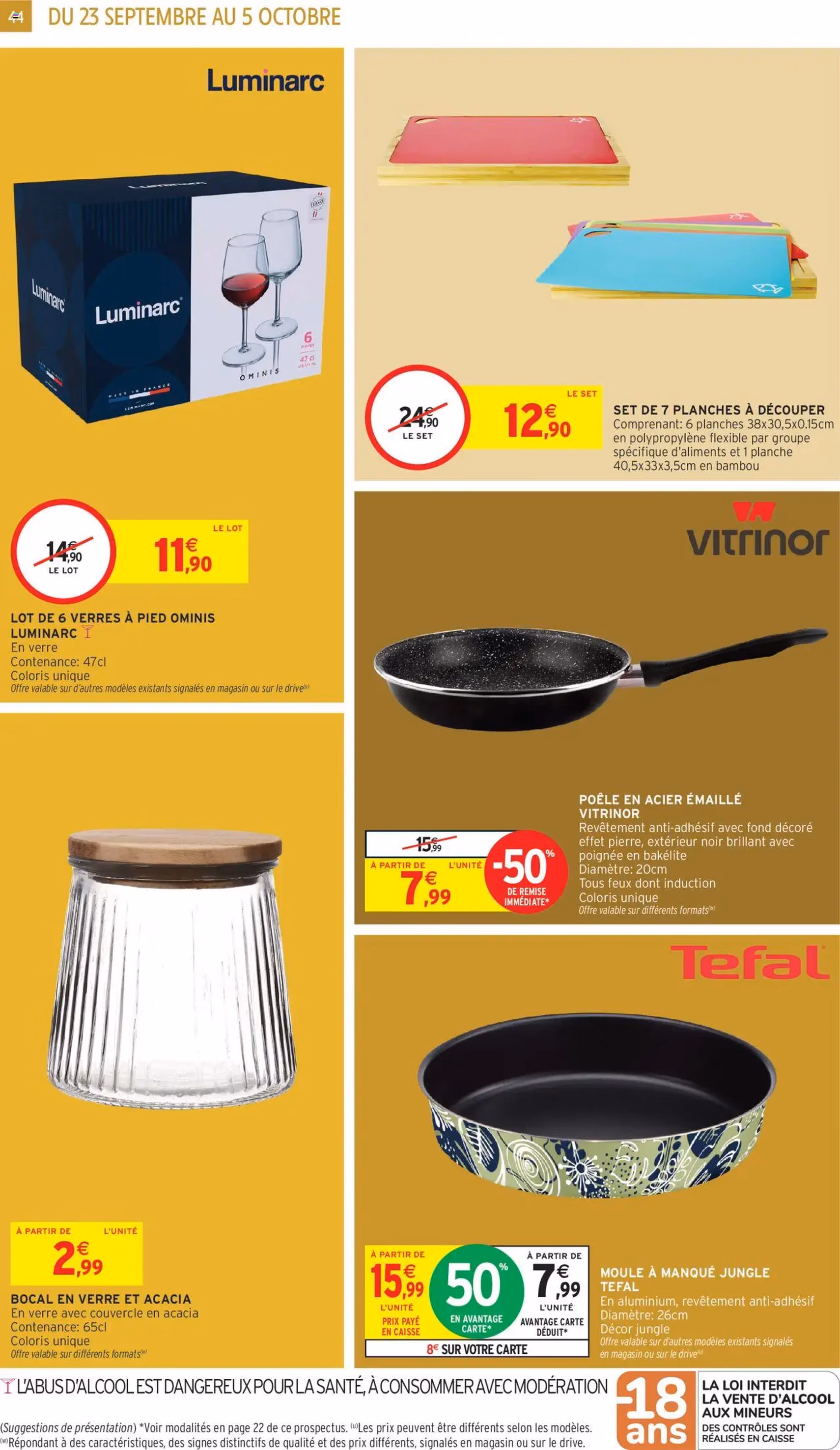Intermarché catalogue semaine 39 - brochure valable à partir du 23/09/2025, page 44 sur 52