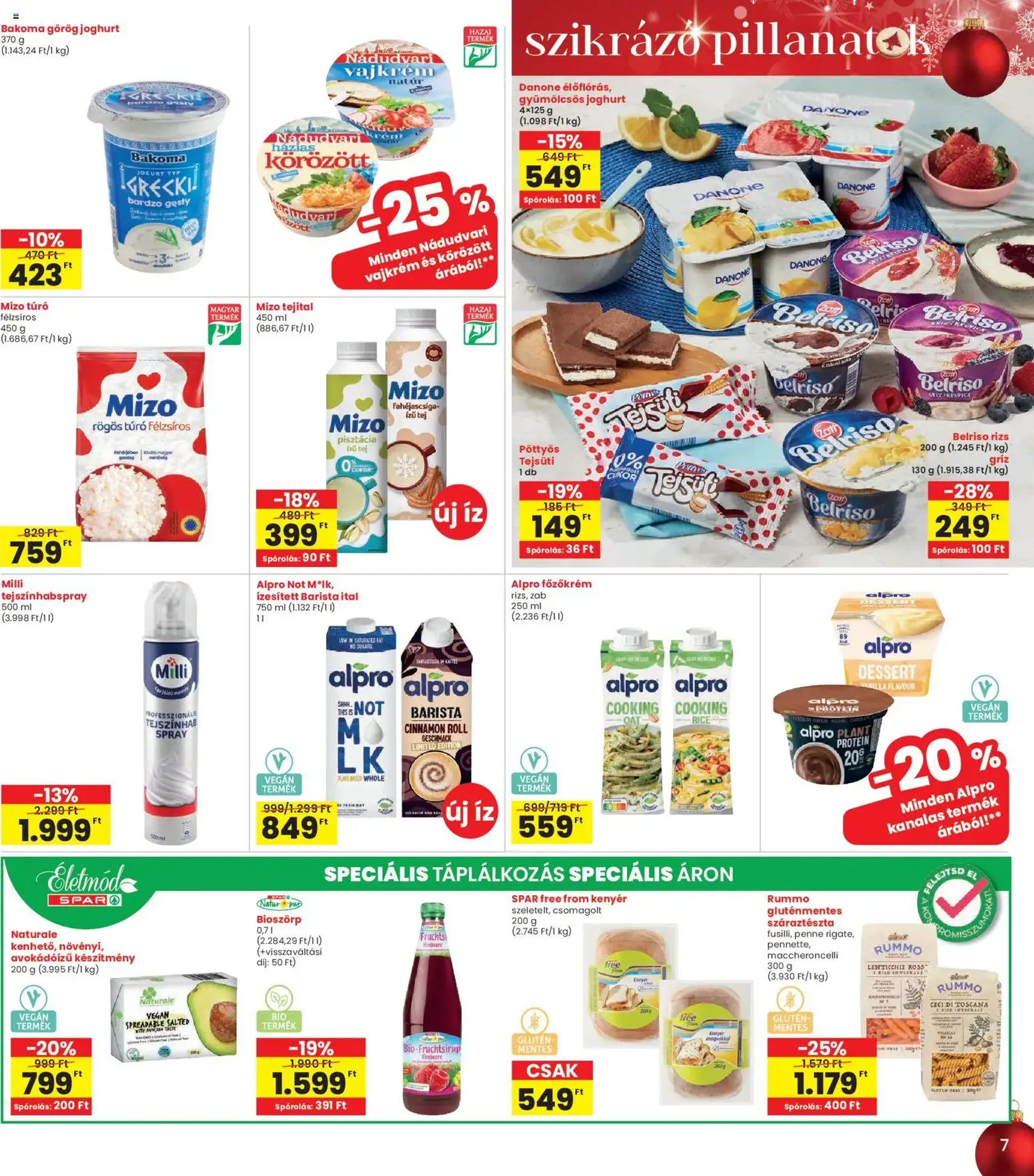 Interspar Akciós újság - 2025.12.18. érvényes szórólap 7 oldal 24 oldalból