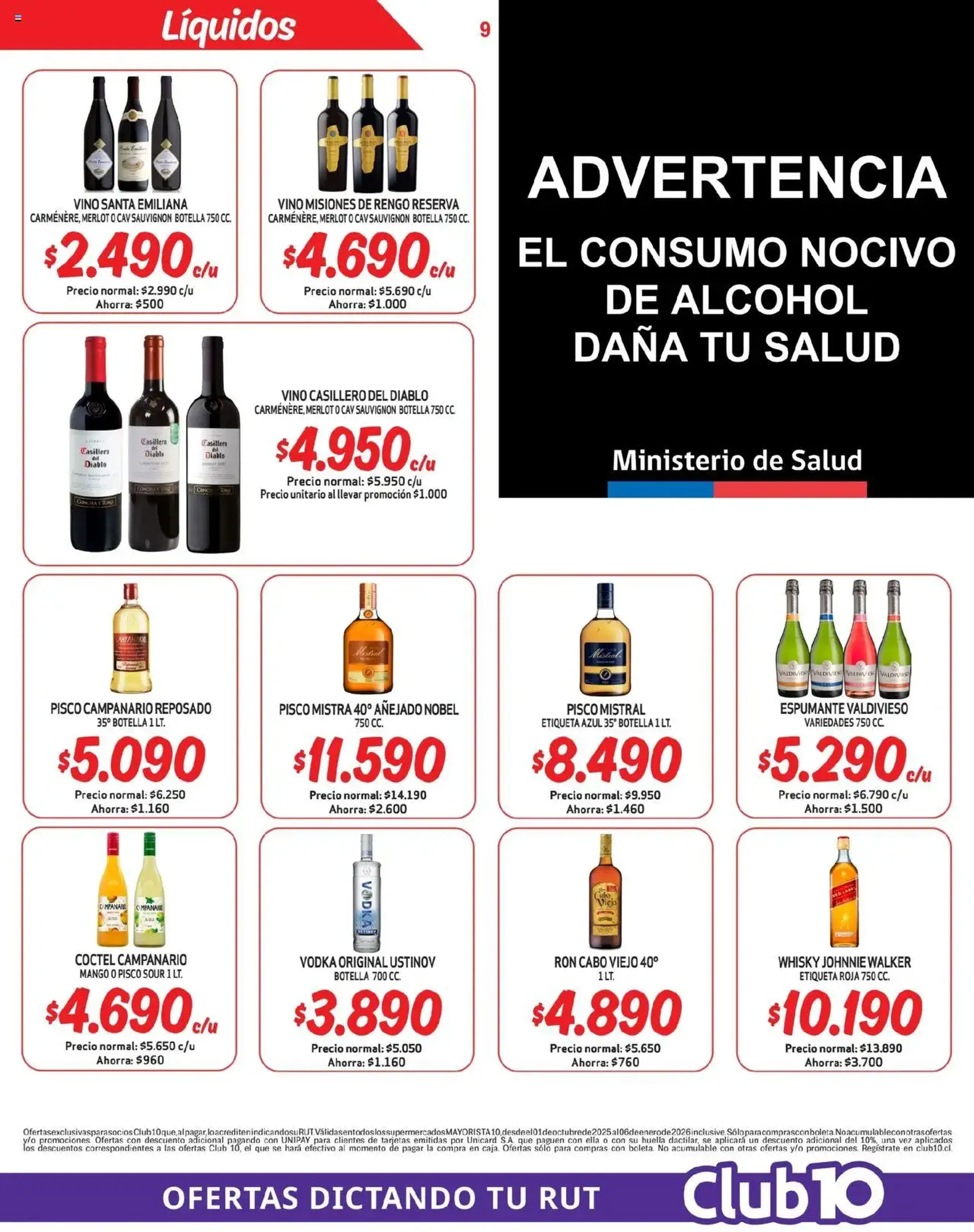 Mayorista 10 Ofertas - folleto válido desde 29.09.2025 página 9 de 21 Mayorista 10 Ofertas - folleto válido desde 29.09.2025 página 9 de 21