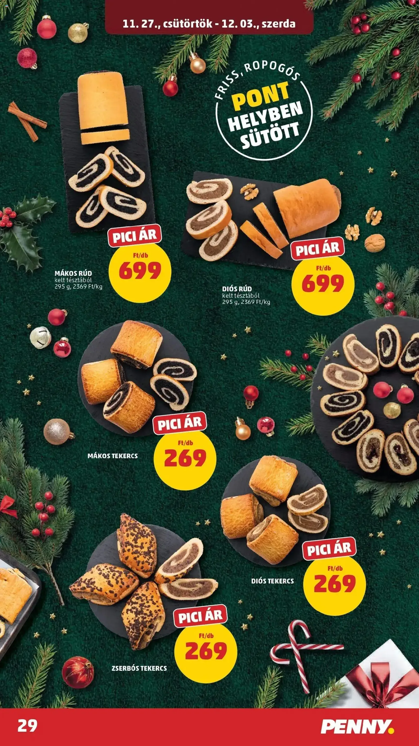 PENNY Akciós újság - 2025.11.27. érvényes szórólap 29 oldal 39 oldalból