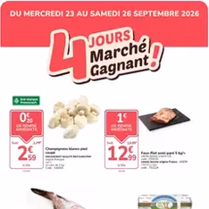 Promocash - 4 jours marché gagnant - Prévisualisation du catalogue valable à partir du 23/09/2026