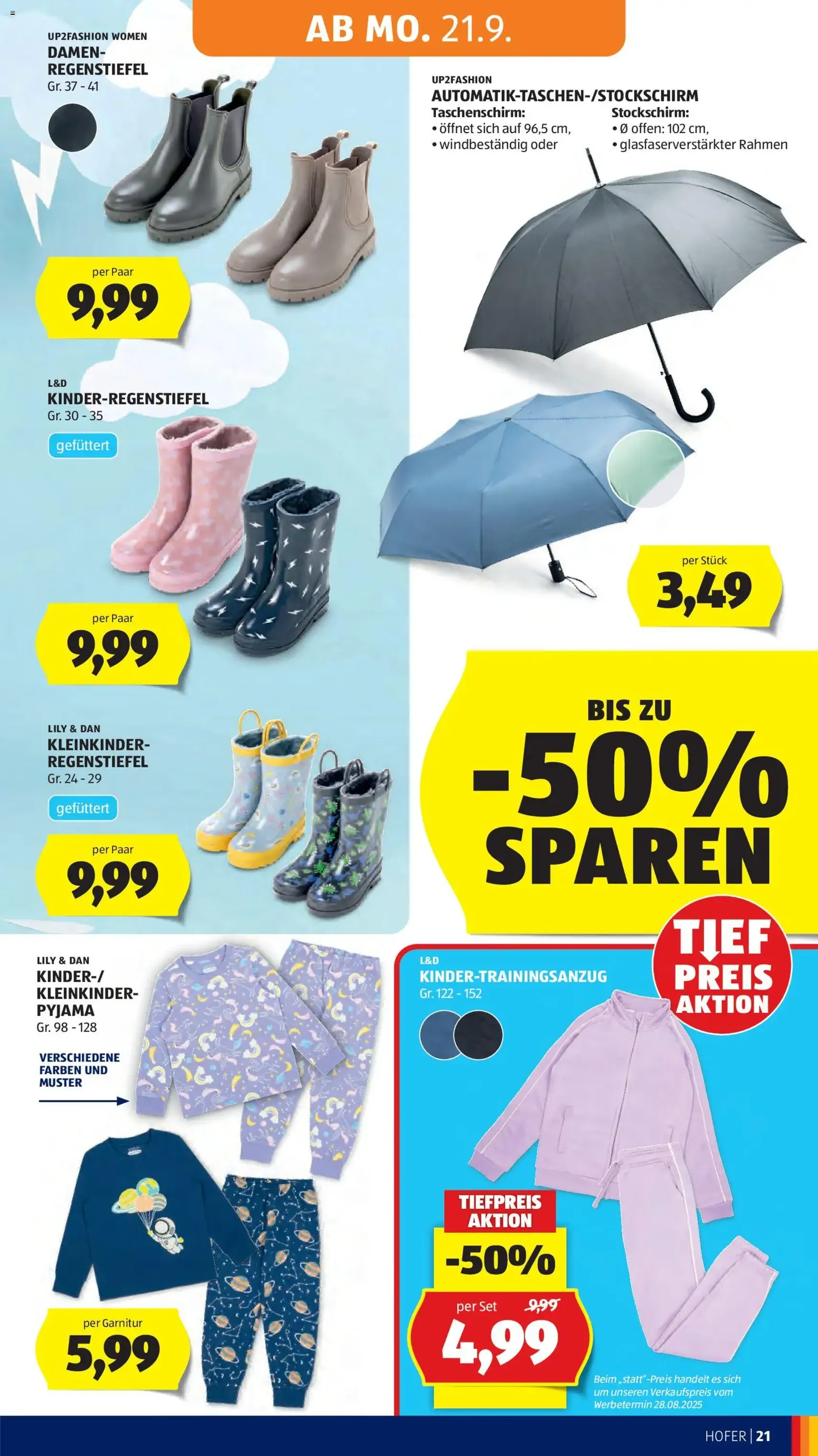 Hofer Flugblatt - Gültiger Prospekt ab 18.09.2026, Seite 27 von insgesamt 48