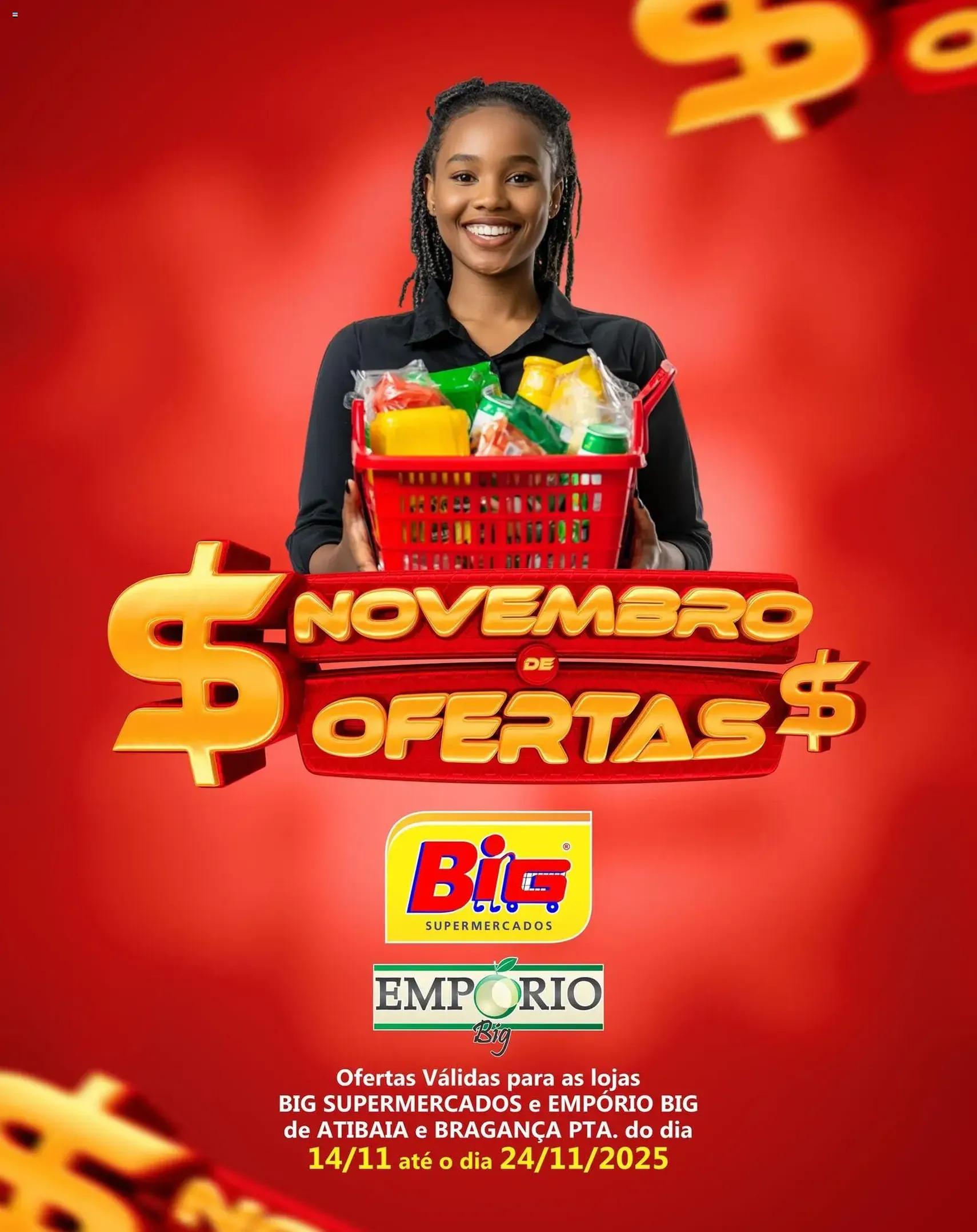 Big Supermercados - Ofertas da semana - folheto válido a partir de 14/11/2025 página 1 de 5