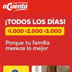 Vista previa del folleto Super Bodega aCuenta Ofertas válido desde 13.07.2026