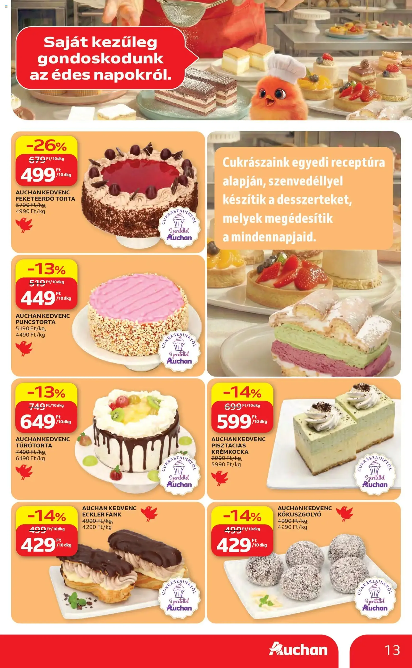 Auchan akciós újság - 2026.05.07. érvényes szórólap 13 oldal 60 oldalból