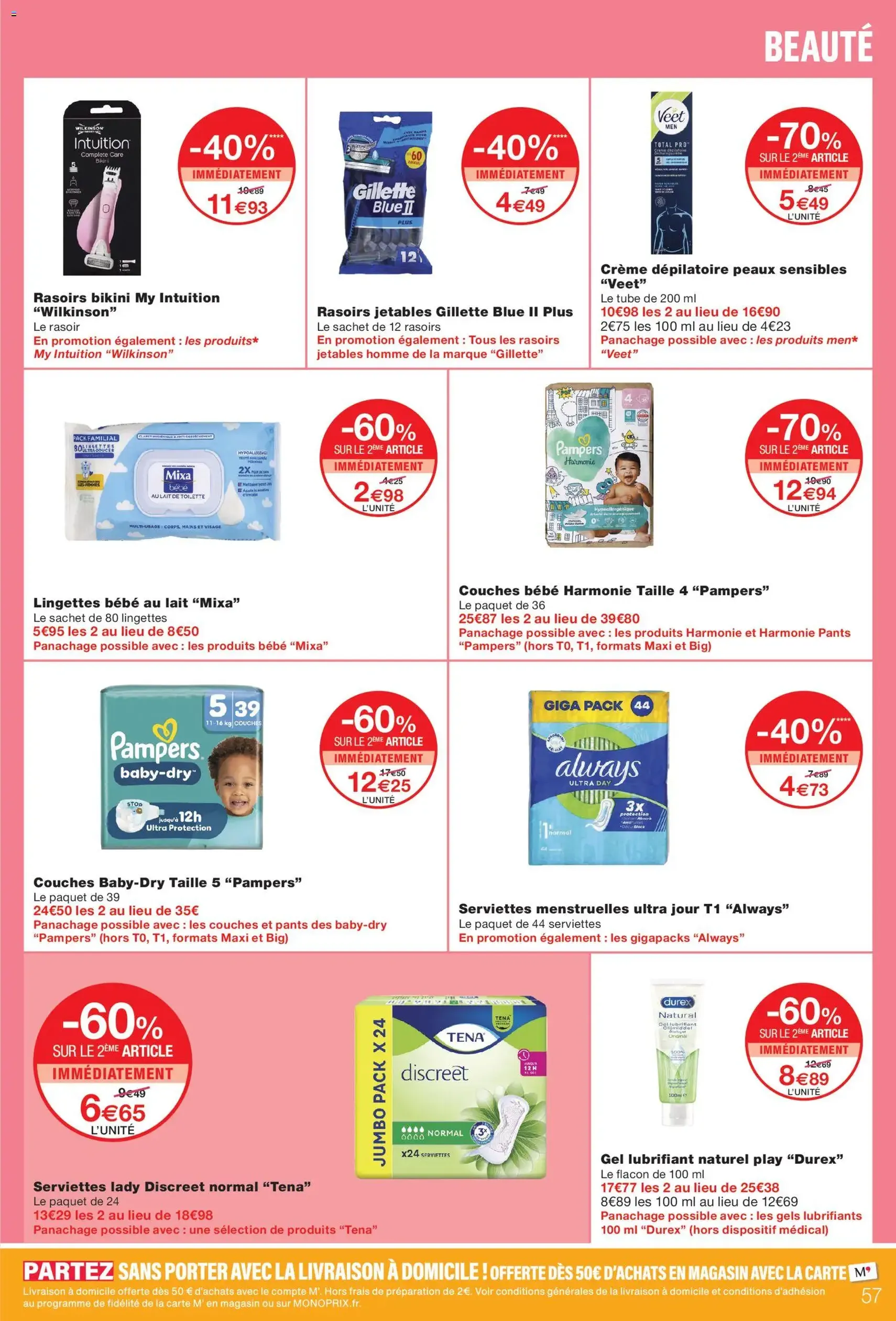Monoprix catalogue - brochure valable à partir du 22/09/2026, page 57 sur 64