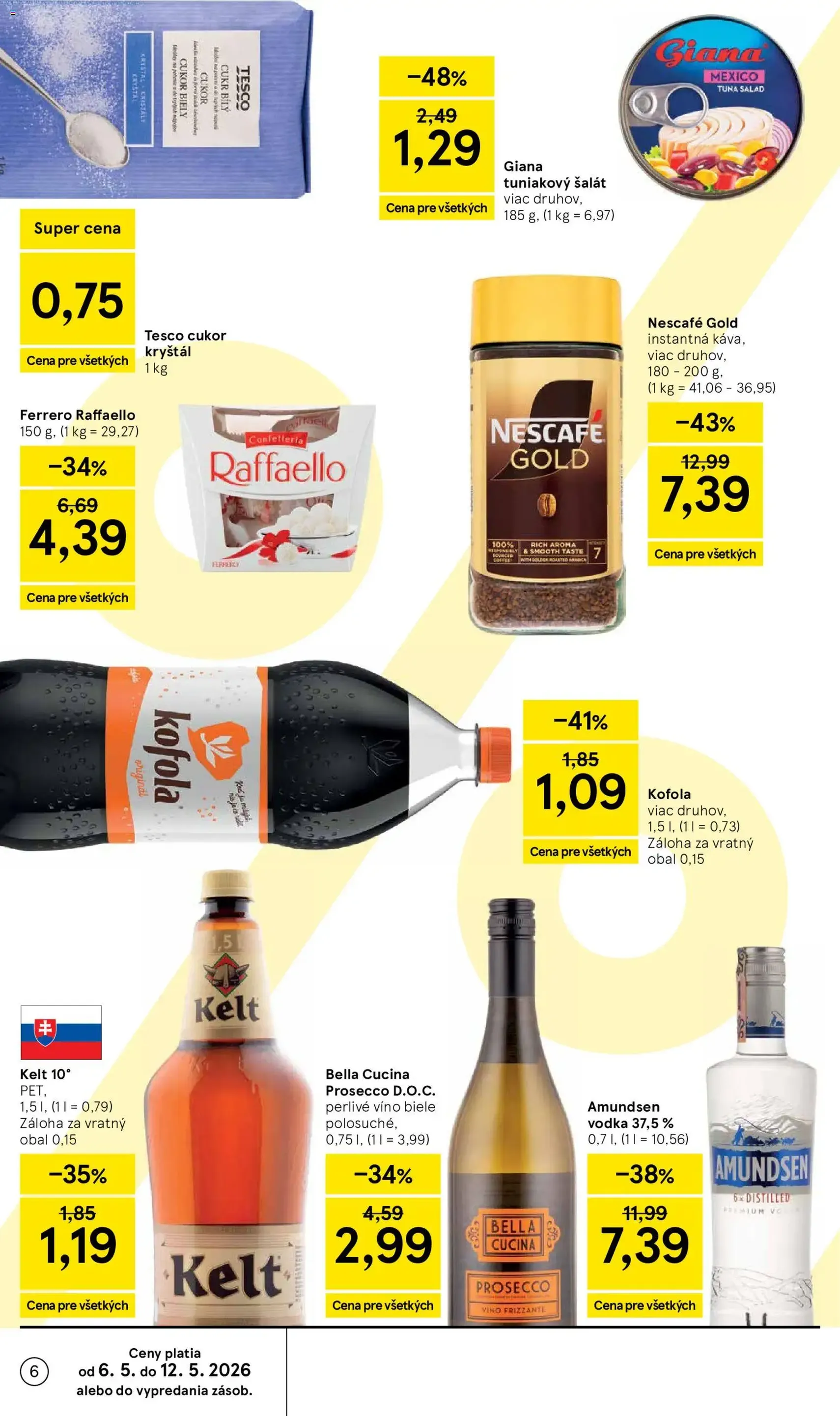 Tesco Hypermarket - leták - platný leták od 06.05.2026 strana 6 z 50