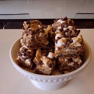 Recipe preview Quick and tasty oven-baked S'mores