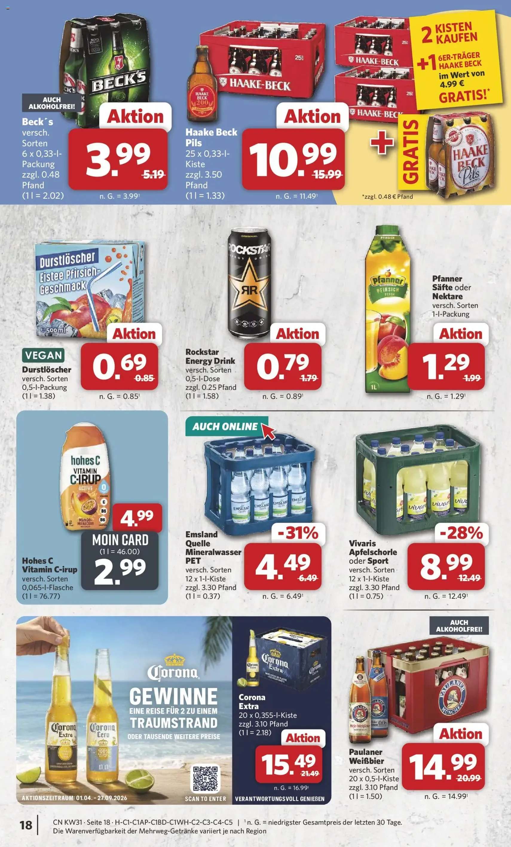 Combi Prospekt - Gültiger Prospekt ab 27.07.2026, Seite 18 von insgesamt 33