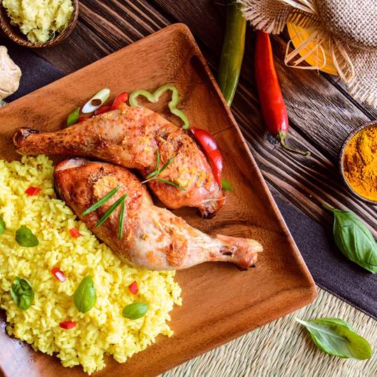 Anteprima ricetta Cosce di pollo arrostite al miele