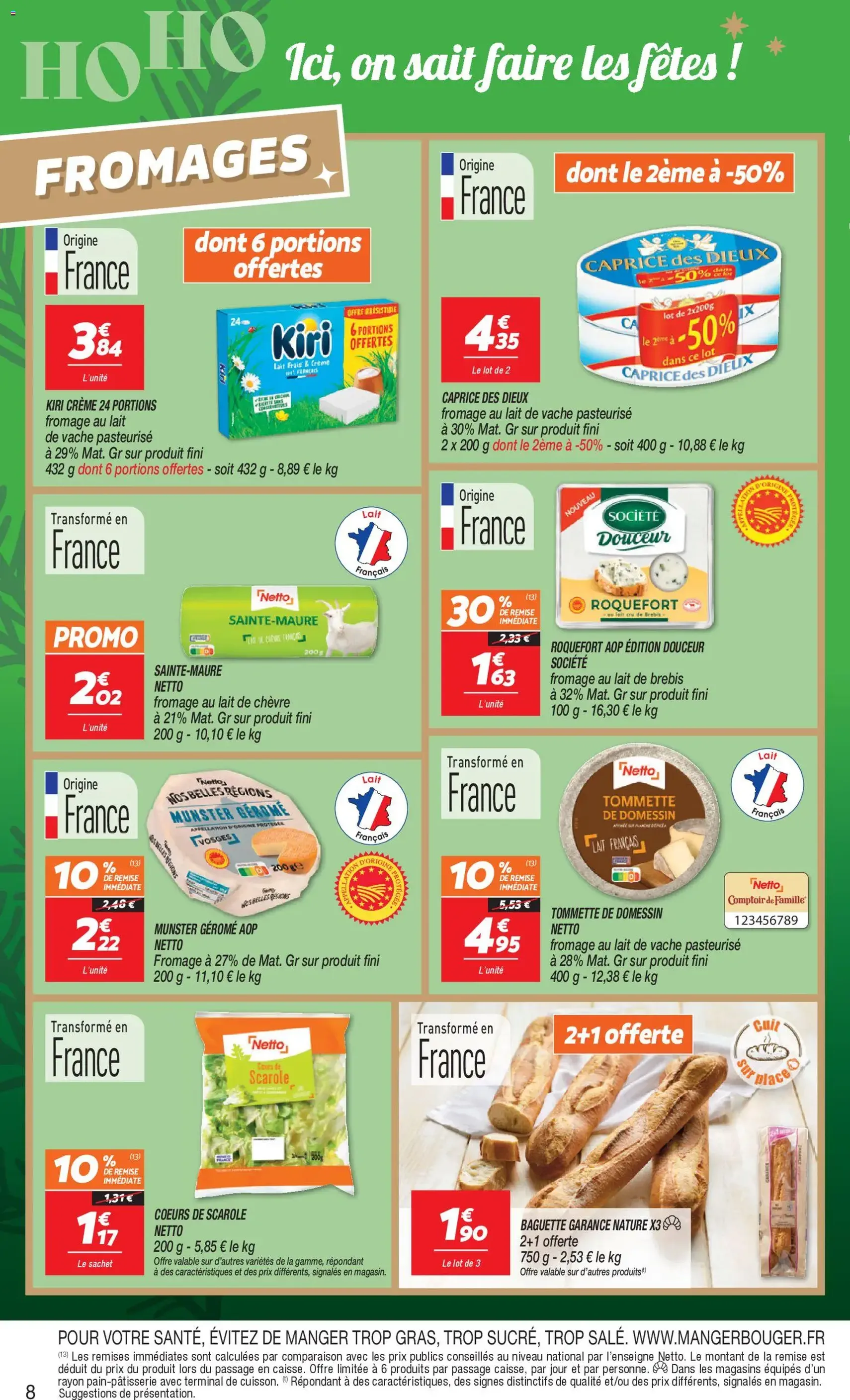 Netto - Festif ho ho ho - brochure valable à partir du 02/12/2025, page 8 sur 20