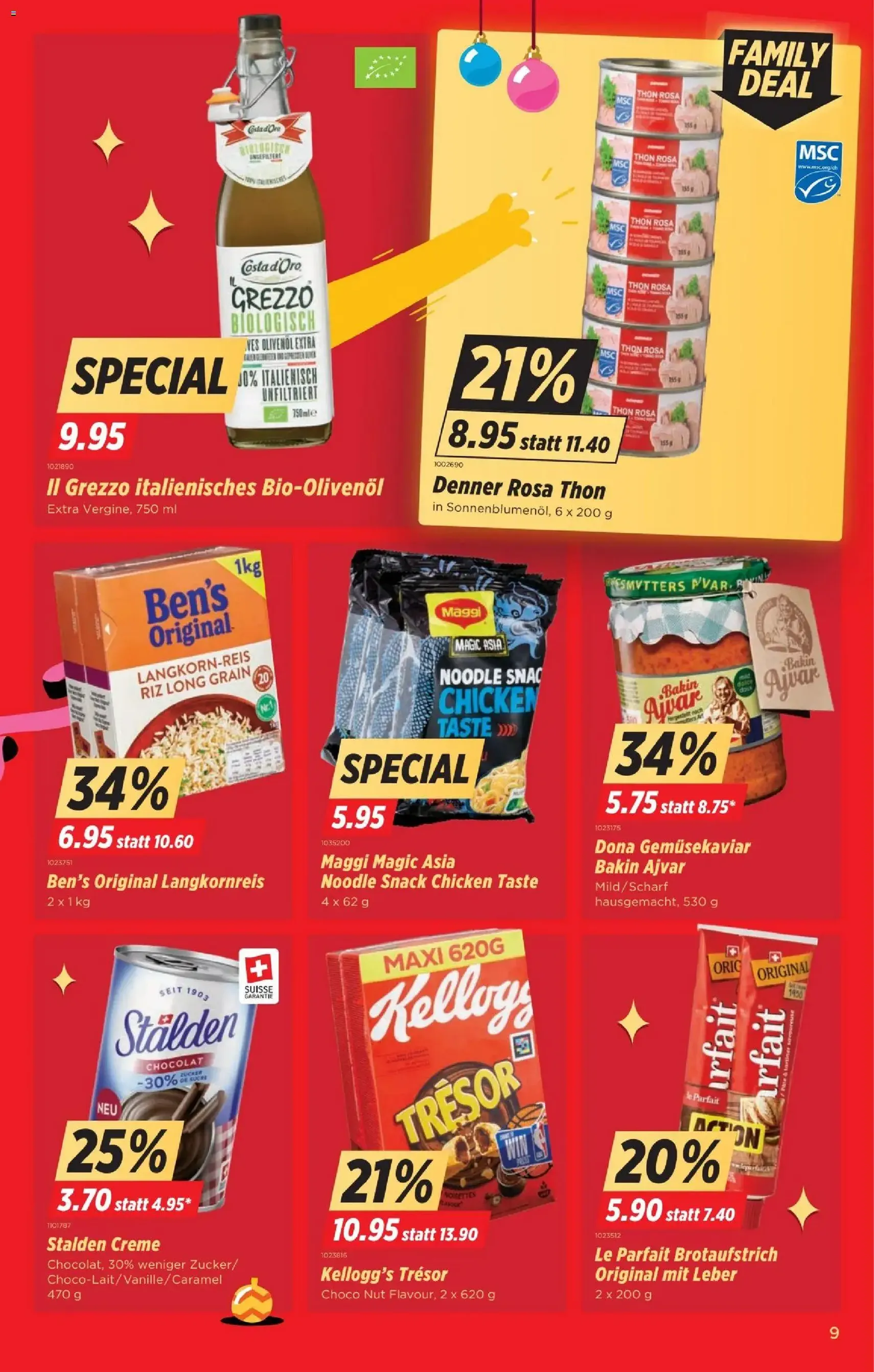 Denner Aktionen - Gültiger Prospekt ab 16.12.2025, Seite 9 von insgesamt 24