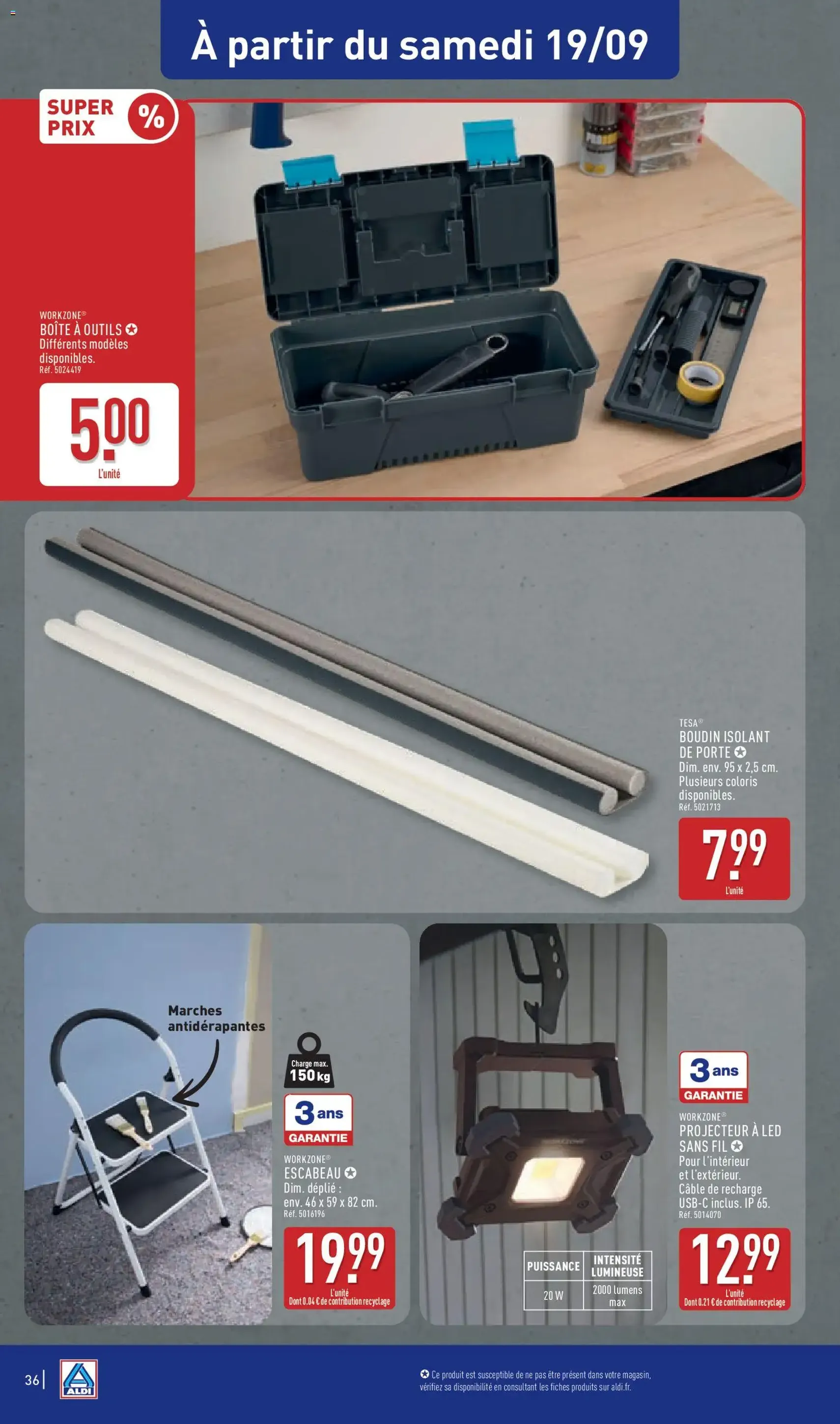 Aldi catalogue - brochure valable à partir du 15/09/2026, page 38 sur 41