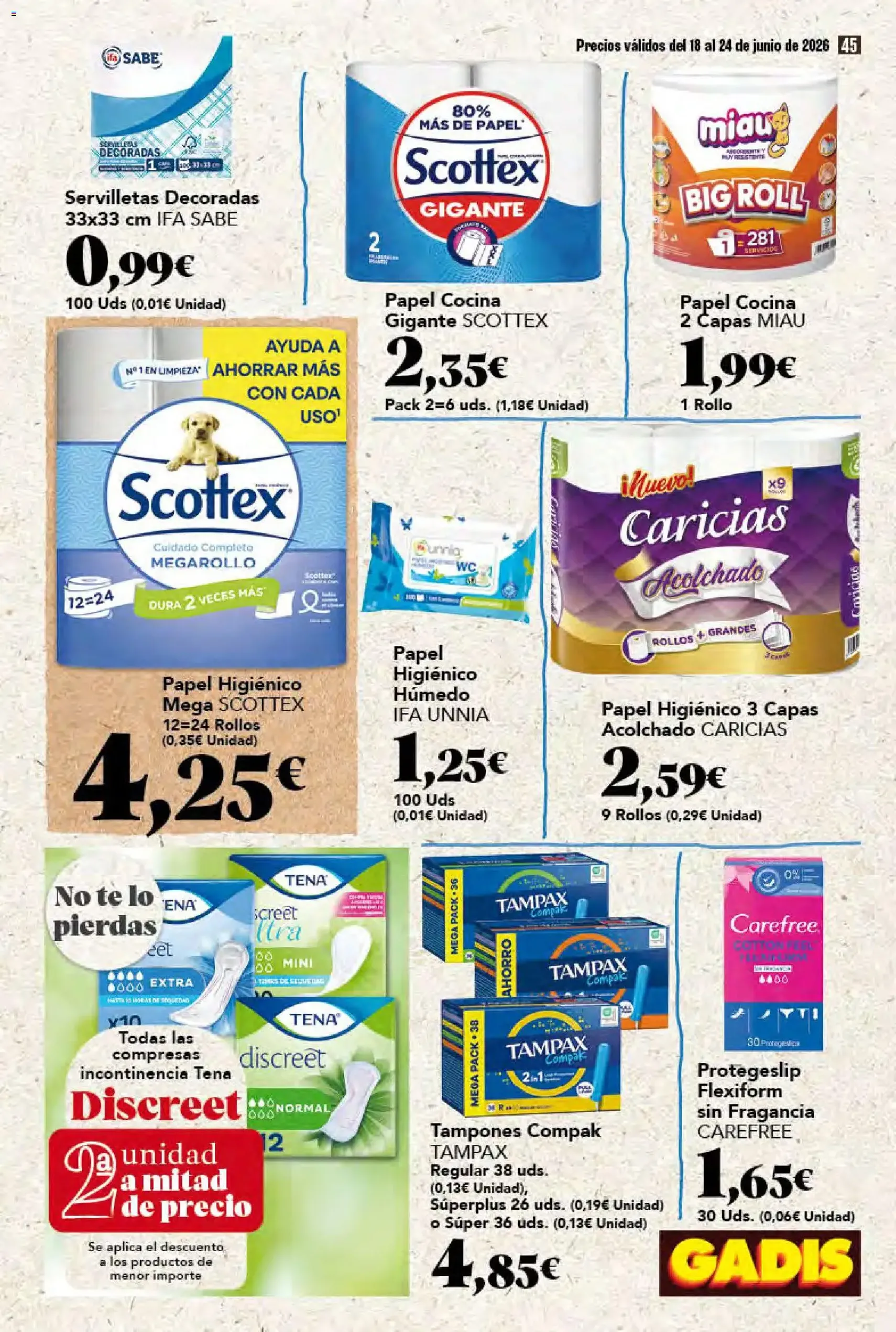 Gadis folleto - folleto válido desde 18/06/2026 página 45 de 48