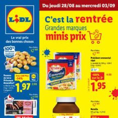 LIDL catalogue semaine 35 - Prévisualisation du catalogue valable à partir du 28/08/2025