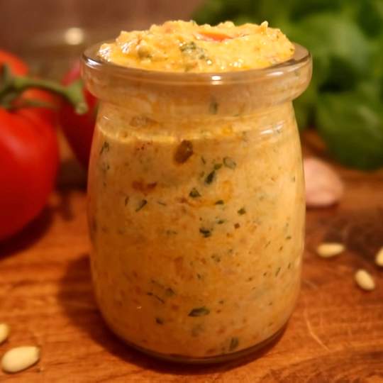 Anteprima ricetta Pesto alla siciliana