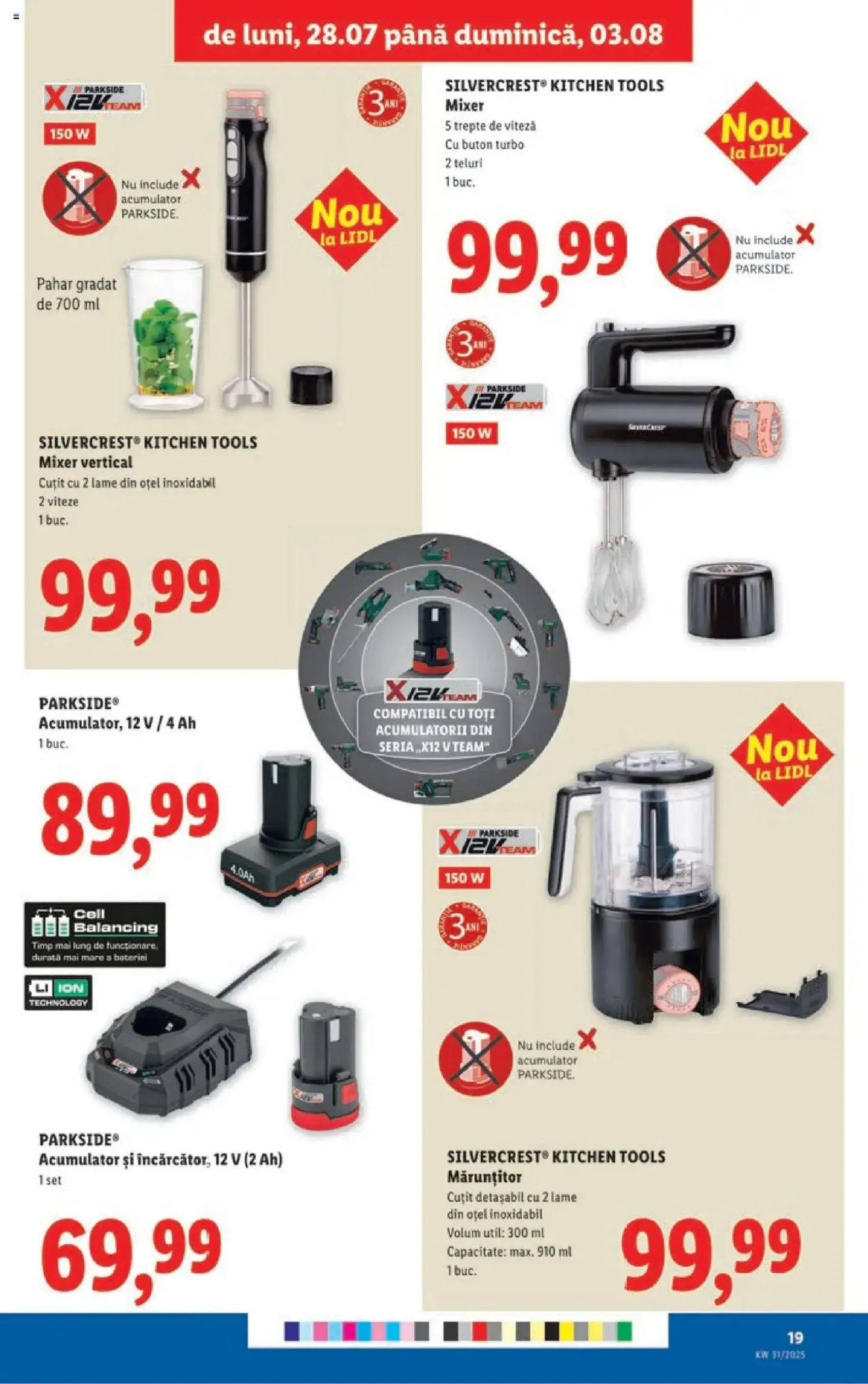 Catalog Lidl - cataloage valabile începând cu 28.07.2025 pagina 19 din 40 Catalog Lidl - cataloage valabile începând cu 28.07.2025 pagina 19 din 40