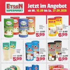 ETSAN Flugblatt - Prospekt Vorschau gültig ab 10.09.2025