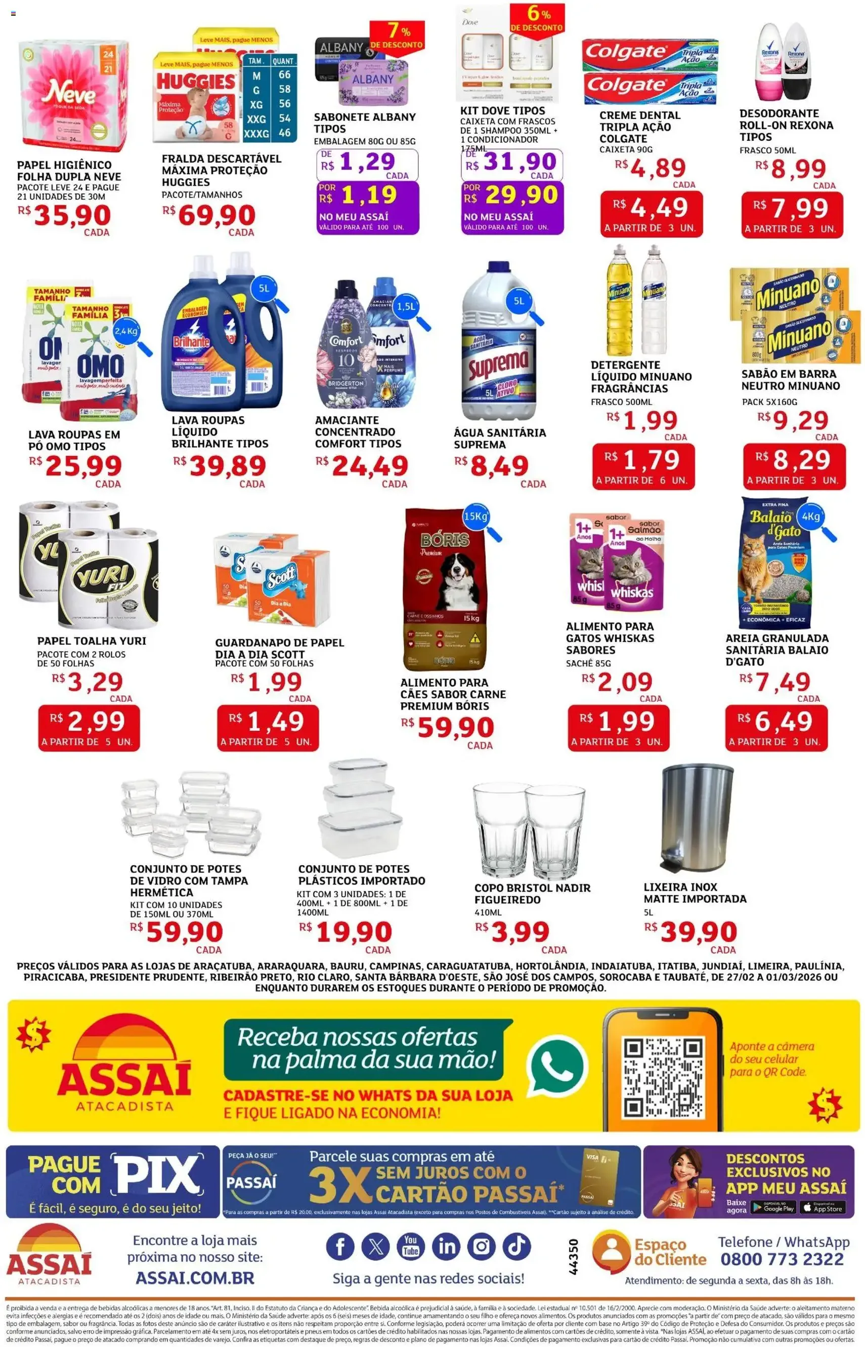 Assaí Atacadista ofertas - folheto válido a partir de 27/02/2026 página 4 de 4