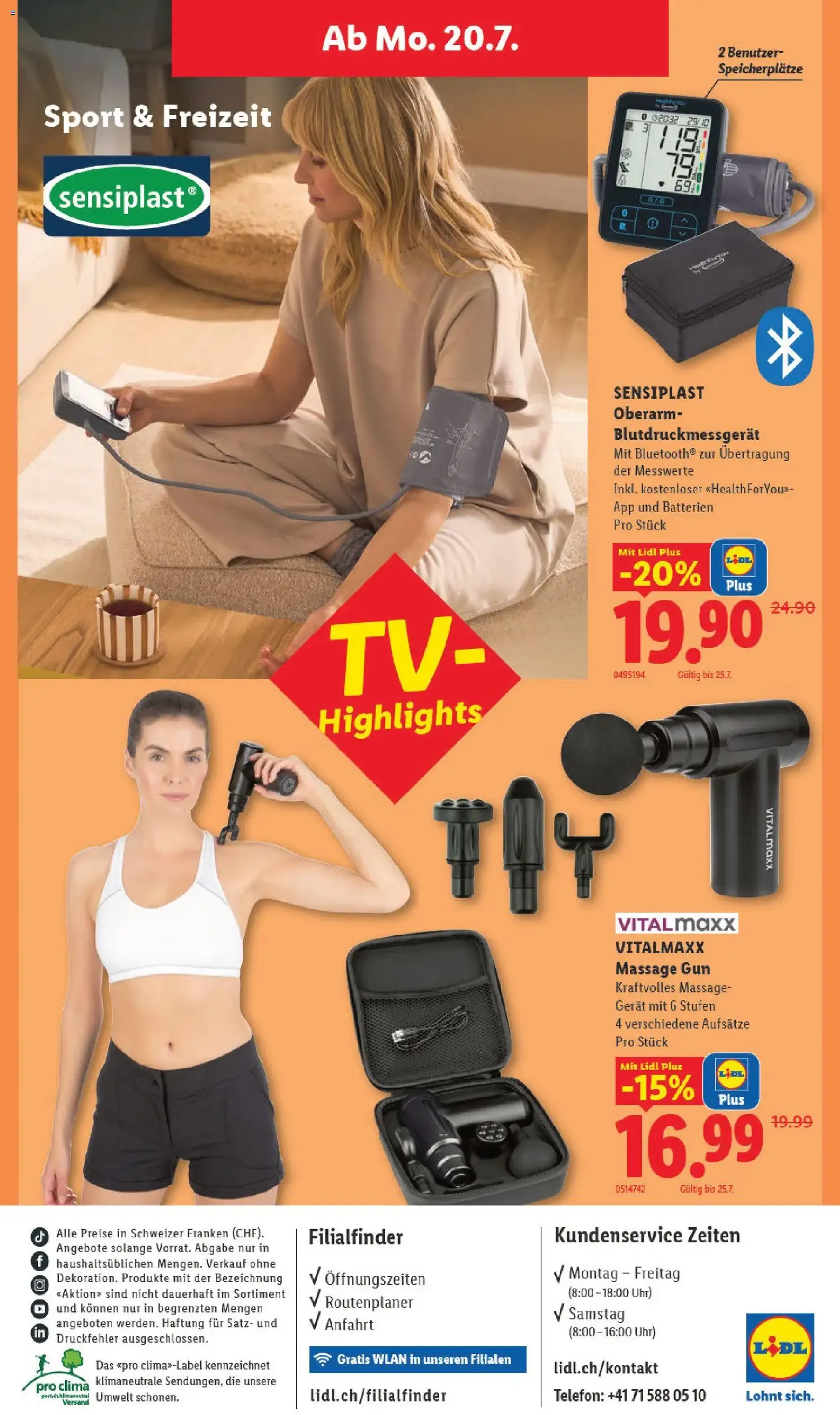 Lidl aktionen - Gültiger Prospekt ab 16.07.2026, Seite 34 von insgesamt 34