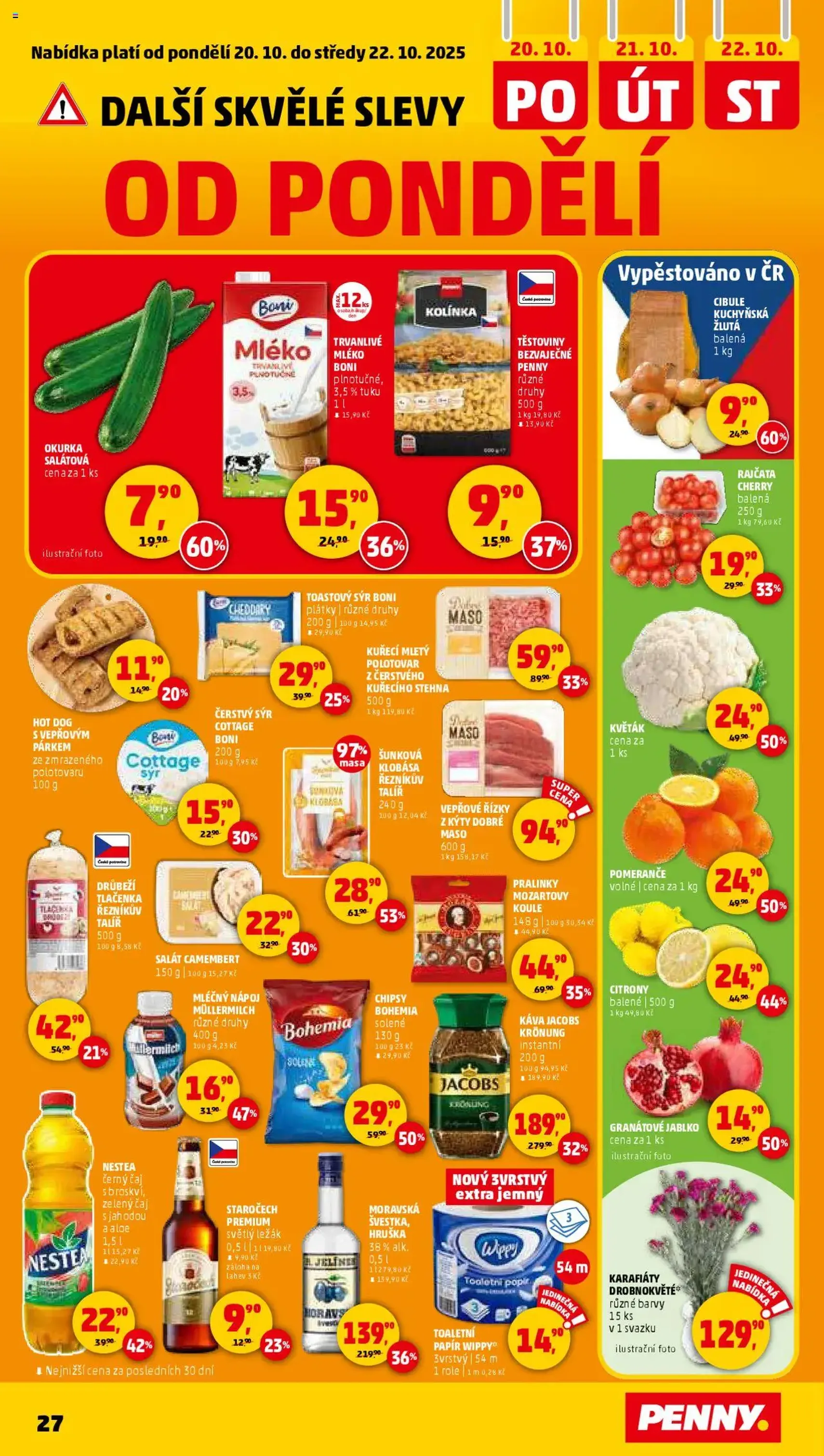 Penny Market leták - Čtvrtečník - platný leták od 16.10.2025 strana 27 z 36 Penny Market leták - Čtvrtečník - platný leták od 16.10.2025 strana 27 z 36