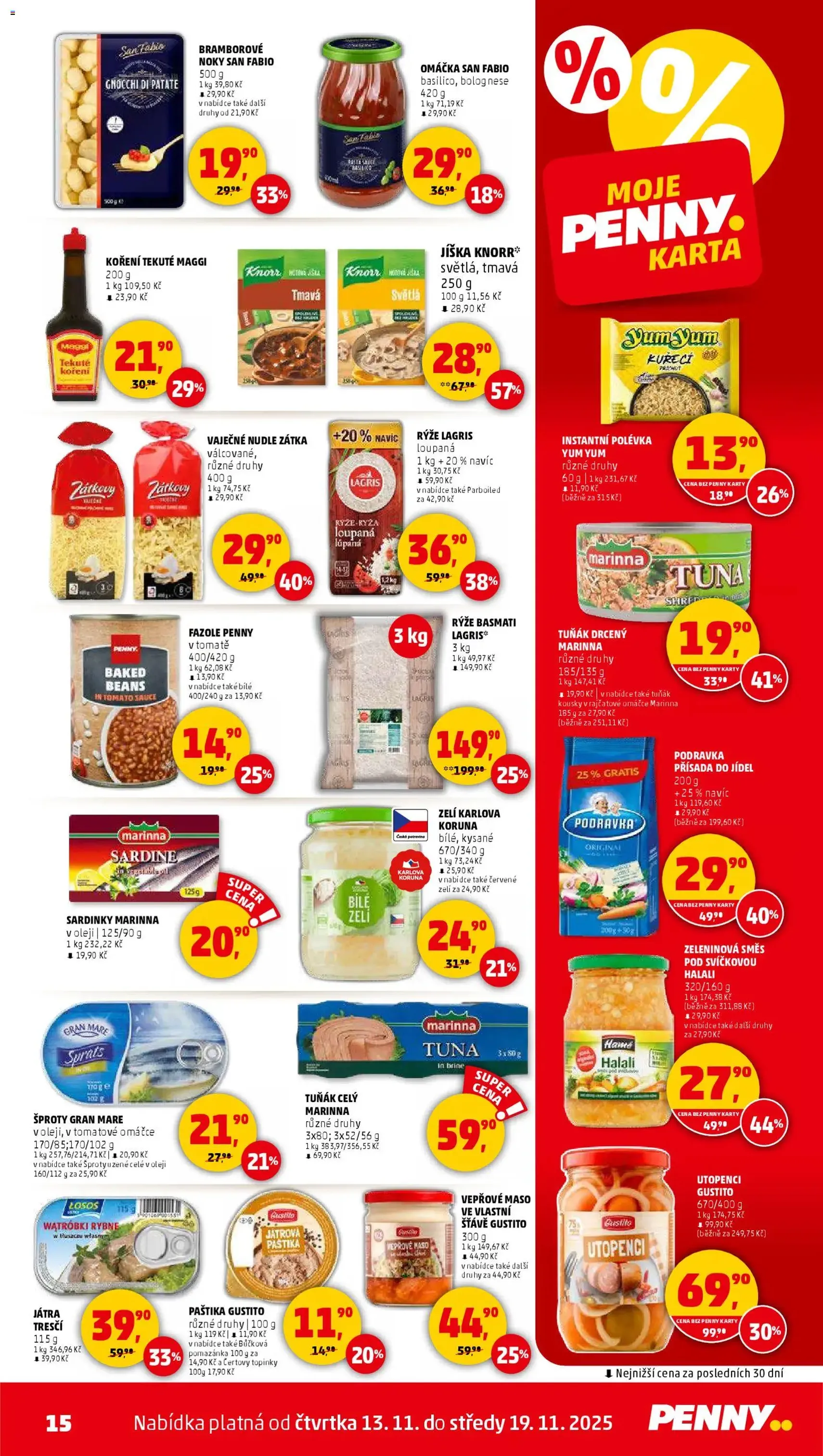 Penny Market leták - Čtvrtečník - platný leták od 13.11.2025 strana 15 z 35