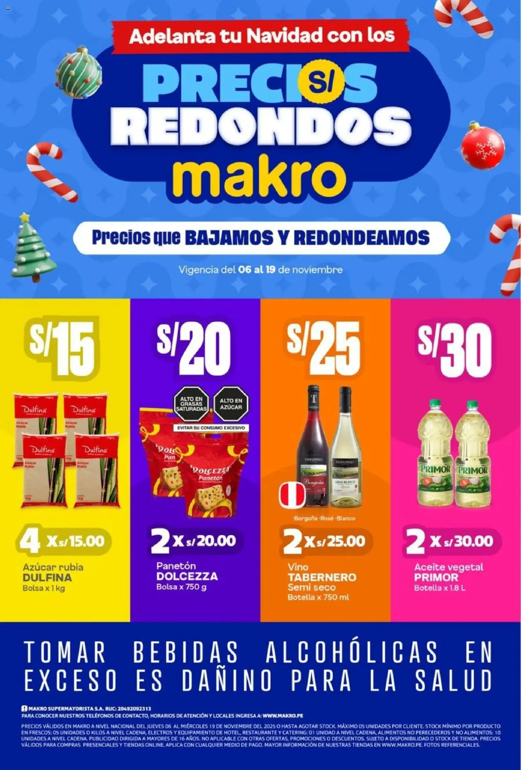 Makro - Catálago Precios Redondos vig#23 - folleto válido desde 06/11/2025 página 1 de 23