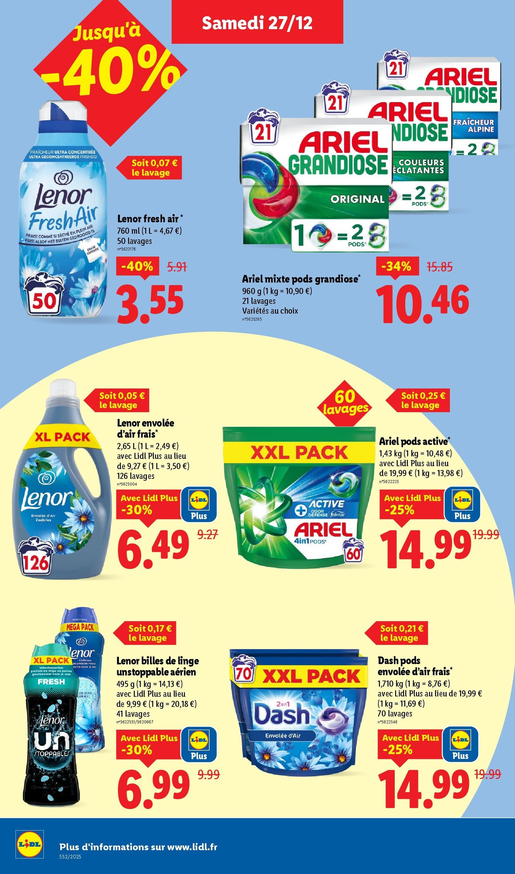 LIDL catalogue semaine 52 - brochure valable à partir du 27/12/2025, page 34 sur 84