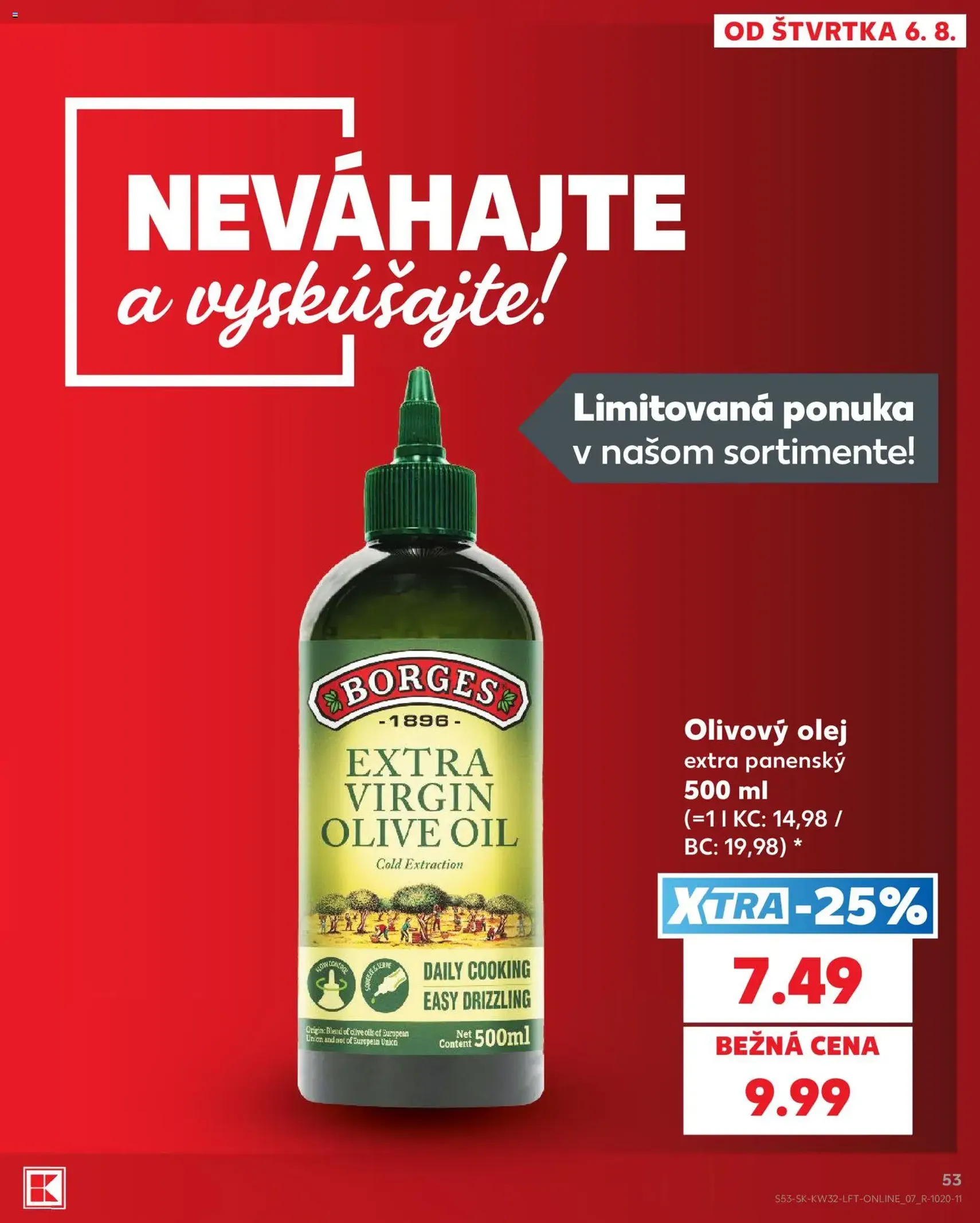 Kaufland SK akciós újság - 2026.08.06. érvényes szórólap 53 oldal 78 oldalból
