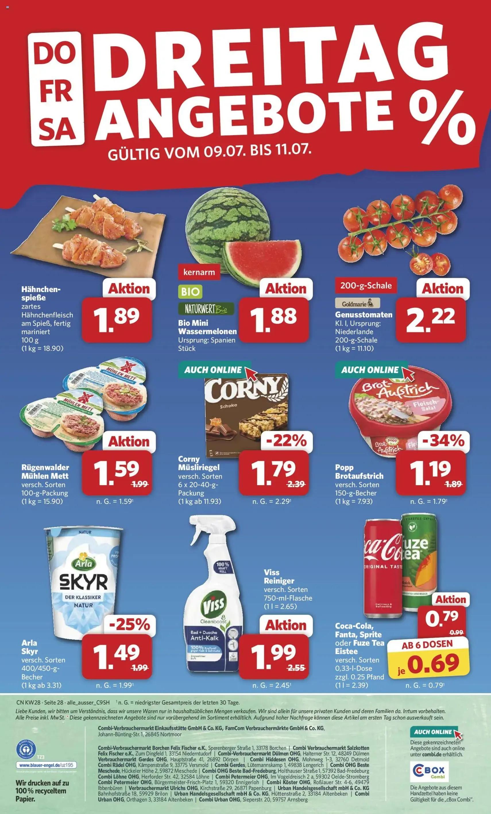 Combi Prospekt - Gültiger Prospekt ab 06.07.2026, Seite 28 von insgesamt 35