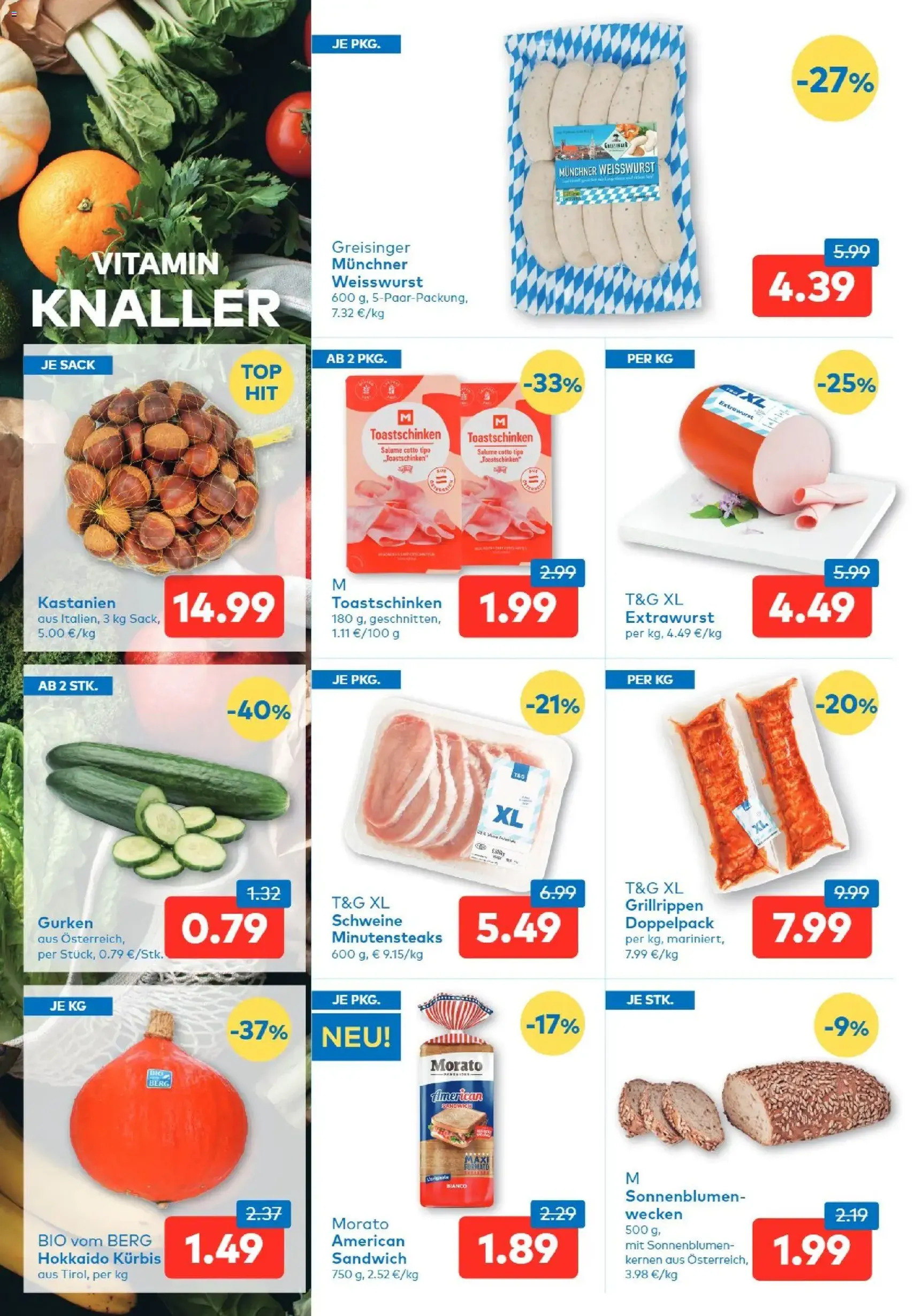 T&G Flugblatt - Gültiger Prospekt ab 08.10.2026, Seite 2 von insgesamt 10
