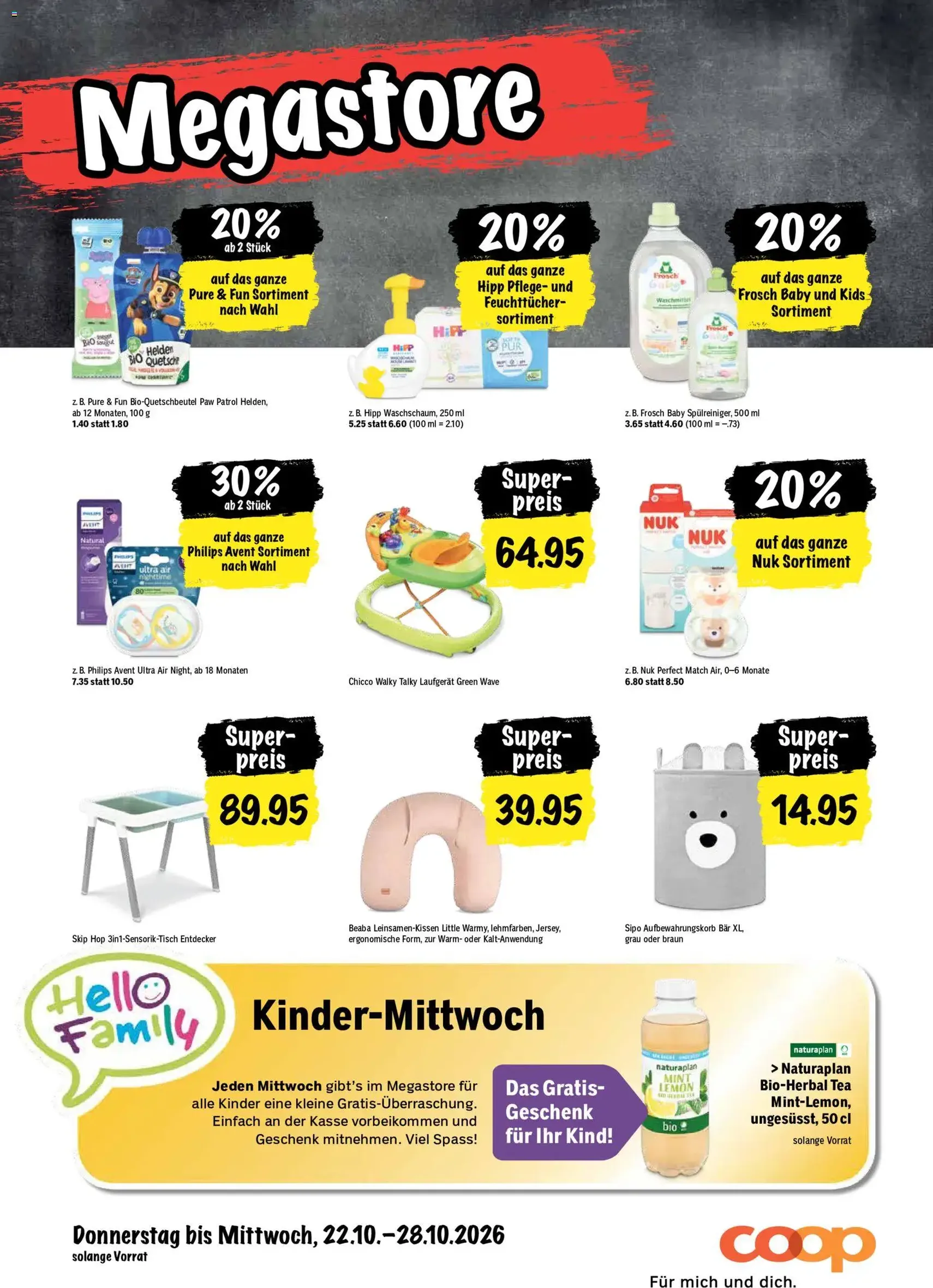 Coop aktionen - Gültiger Prospekt ab 22.10.2026, Seite 28 von insgesamt 28