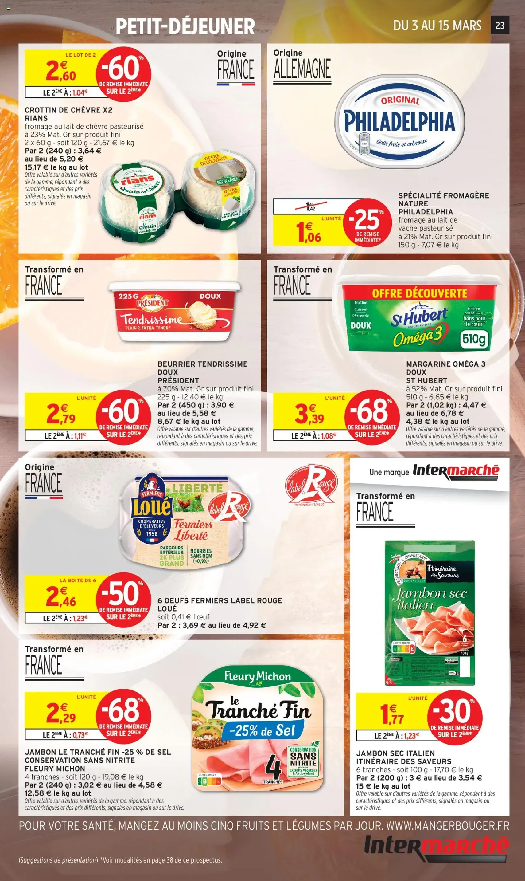 Intermarché catalogue semaine 10 - brochure valable à partir du 03/03/2026, page 23 sur 52