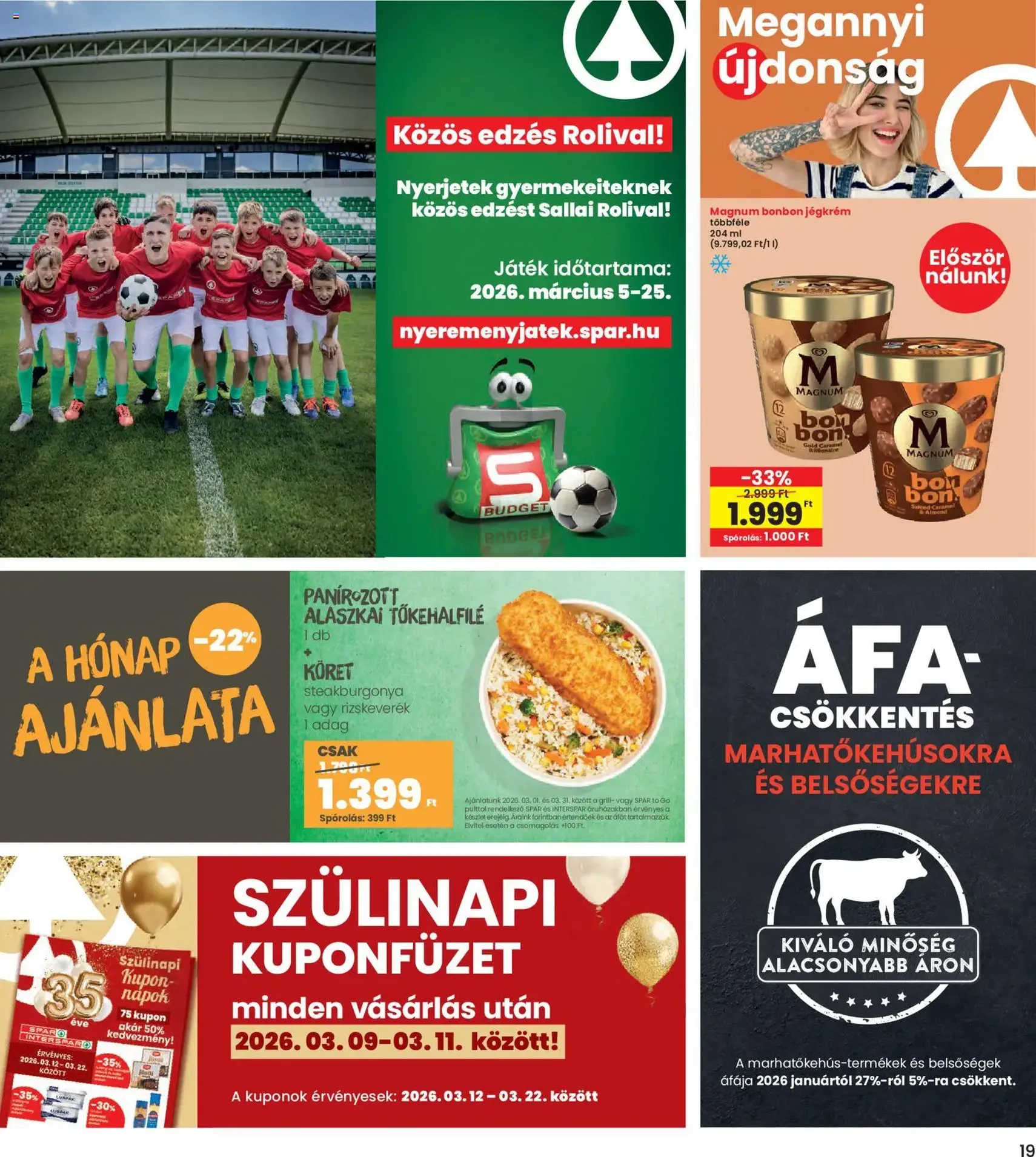 Interspar akciós újság - 2026.03.05. érvényes szórólap 19 oldal 20 oldalból