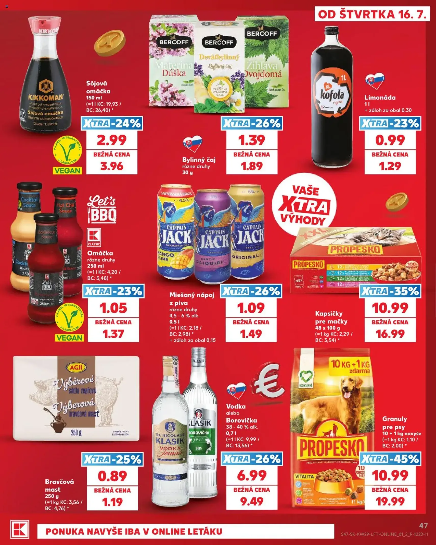 Kaufland leták - platný leták od 16.07.2026 strana 47 z 86