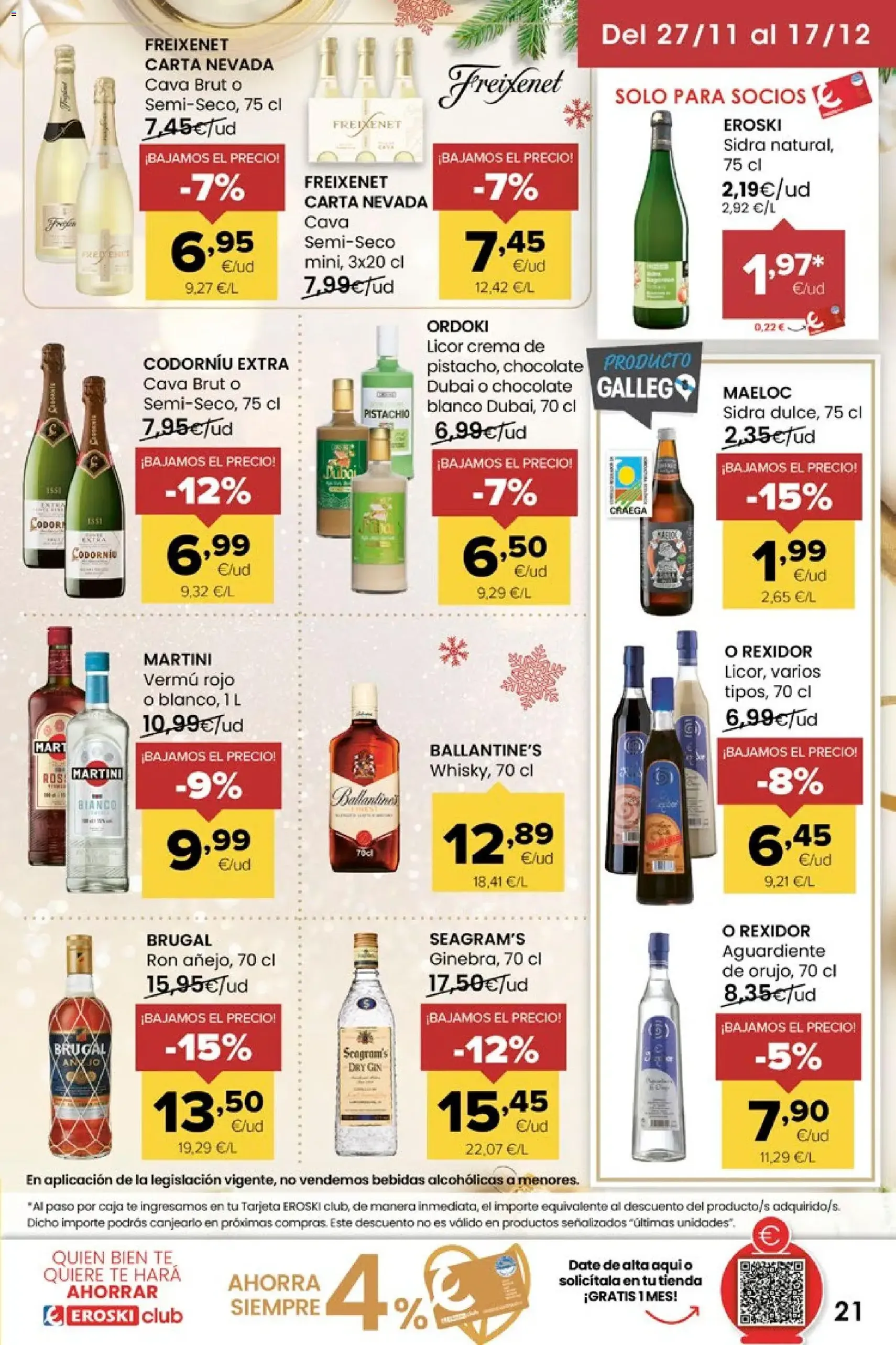 Eroski - Miramos por ti - folleto válido desde 27/11/2025 página 21 de 24