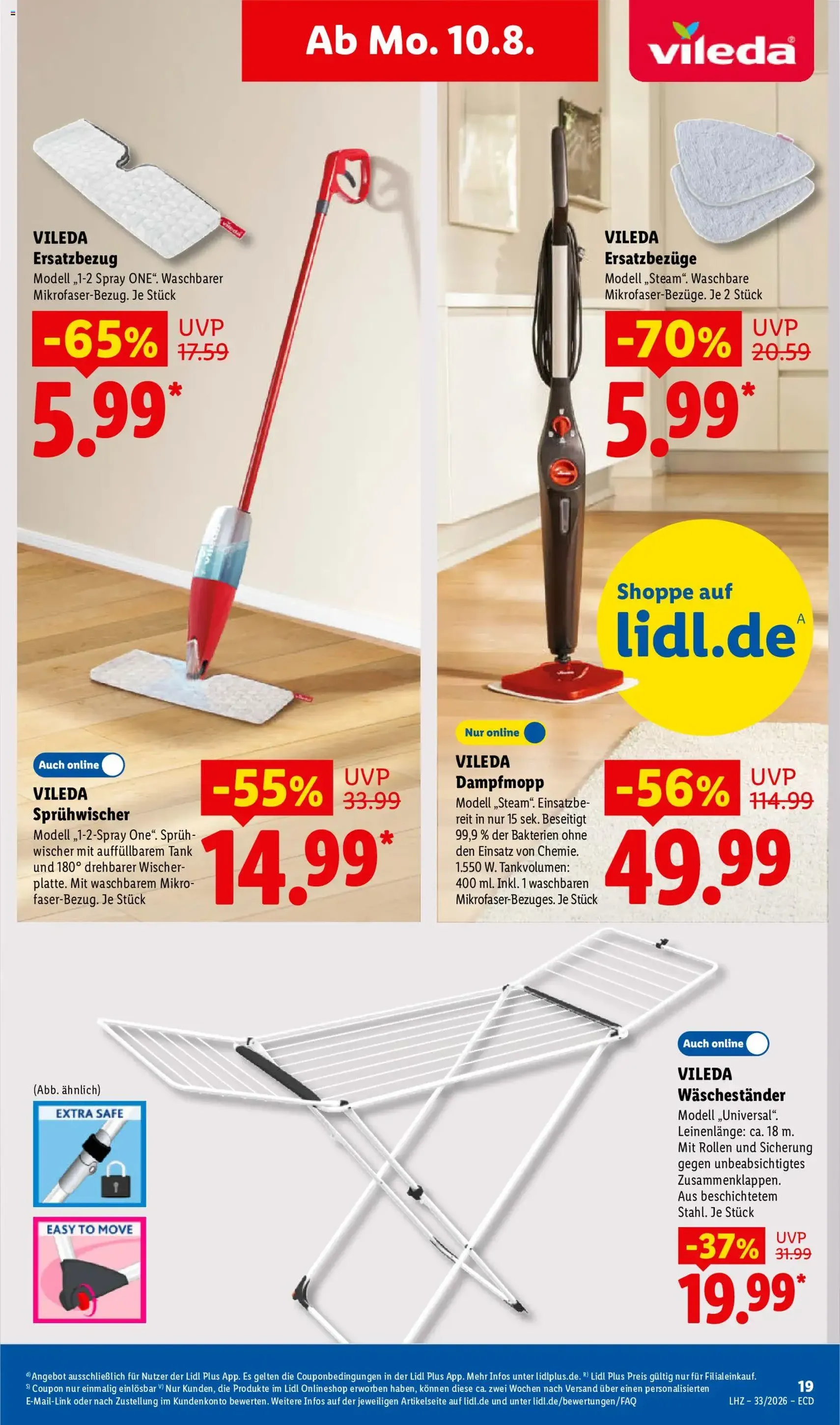 Lidl Prospekt - Gültiger Prospekt ab 10.08.2026, Seite 39 von insgesamt 73