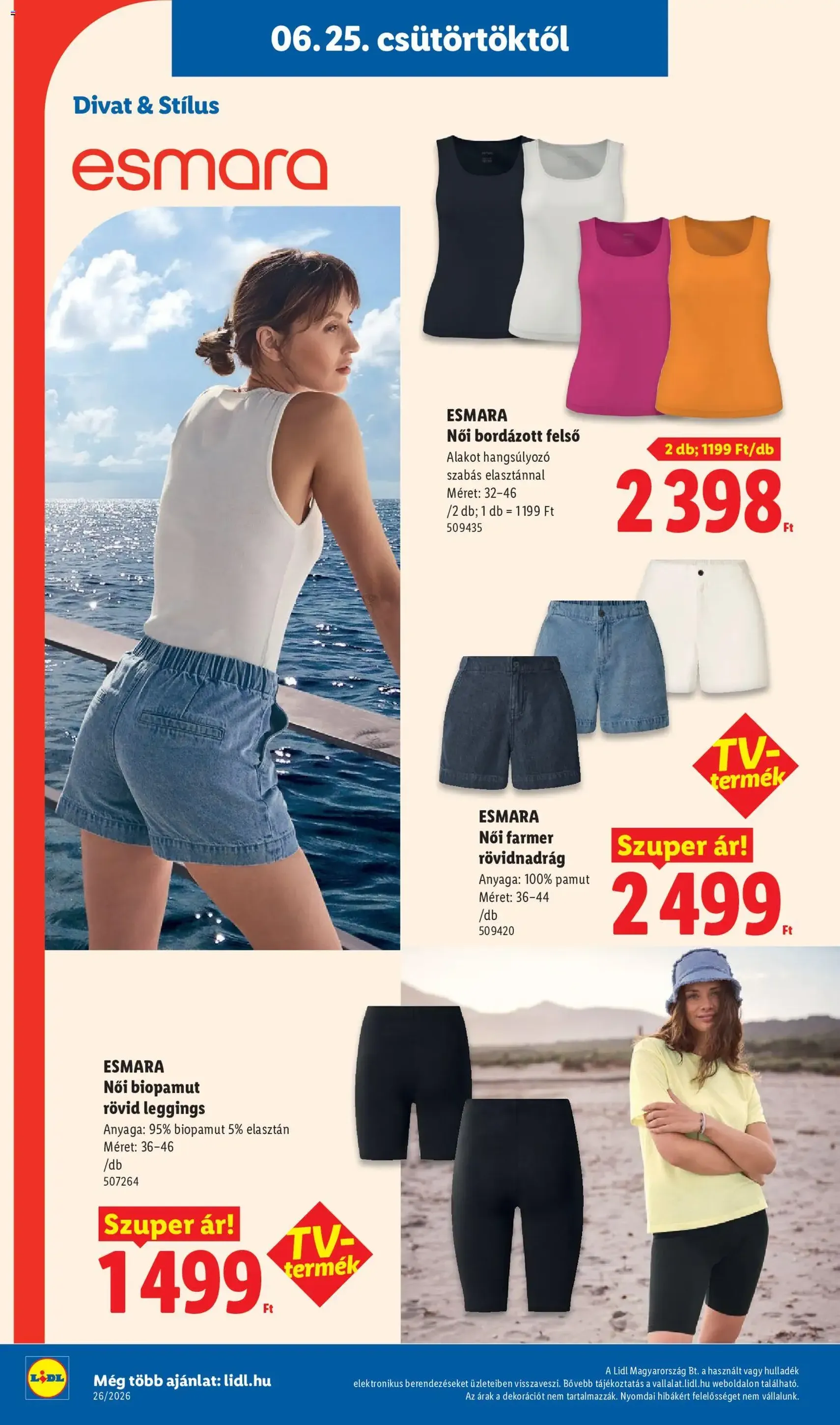Lidl akciós újság - 2026.06.25. érvényes szórólap 28 oldal 74 oldalból