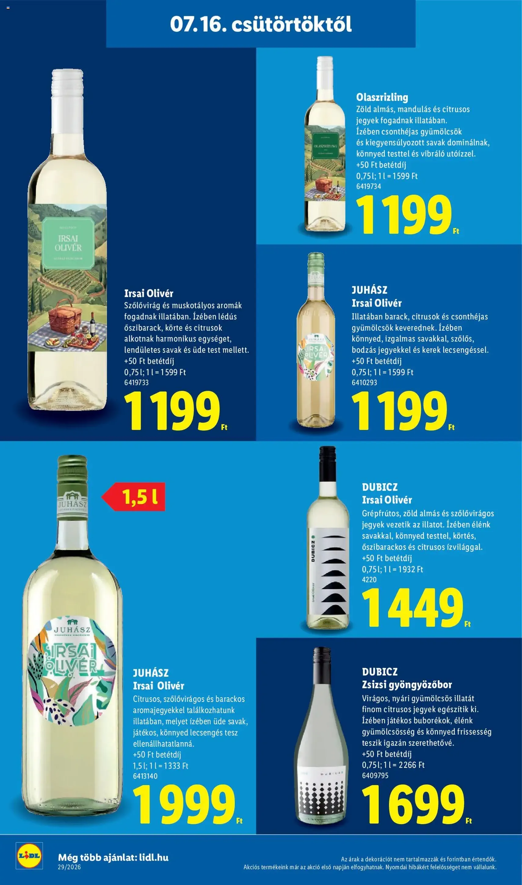 Lidl akciós újság - 2026.07.16. érvényes szórólap 32 oldal 88 oldalból