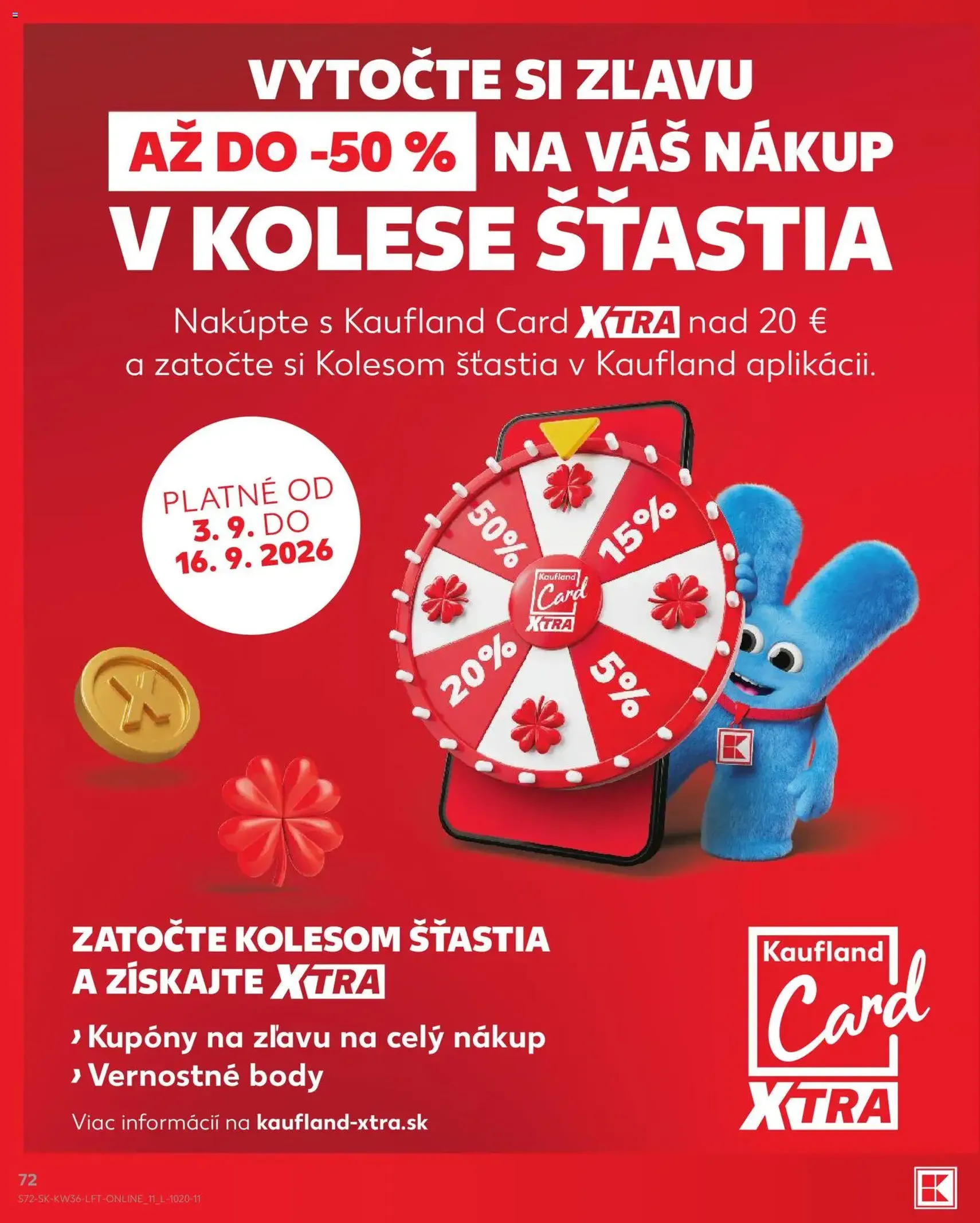 Kaufland leták - platný leták od 03.09.2026 strana 72 z 80