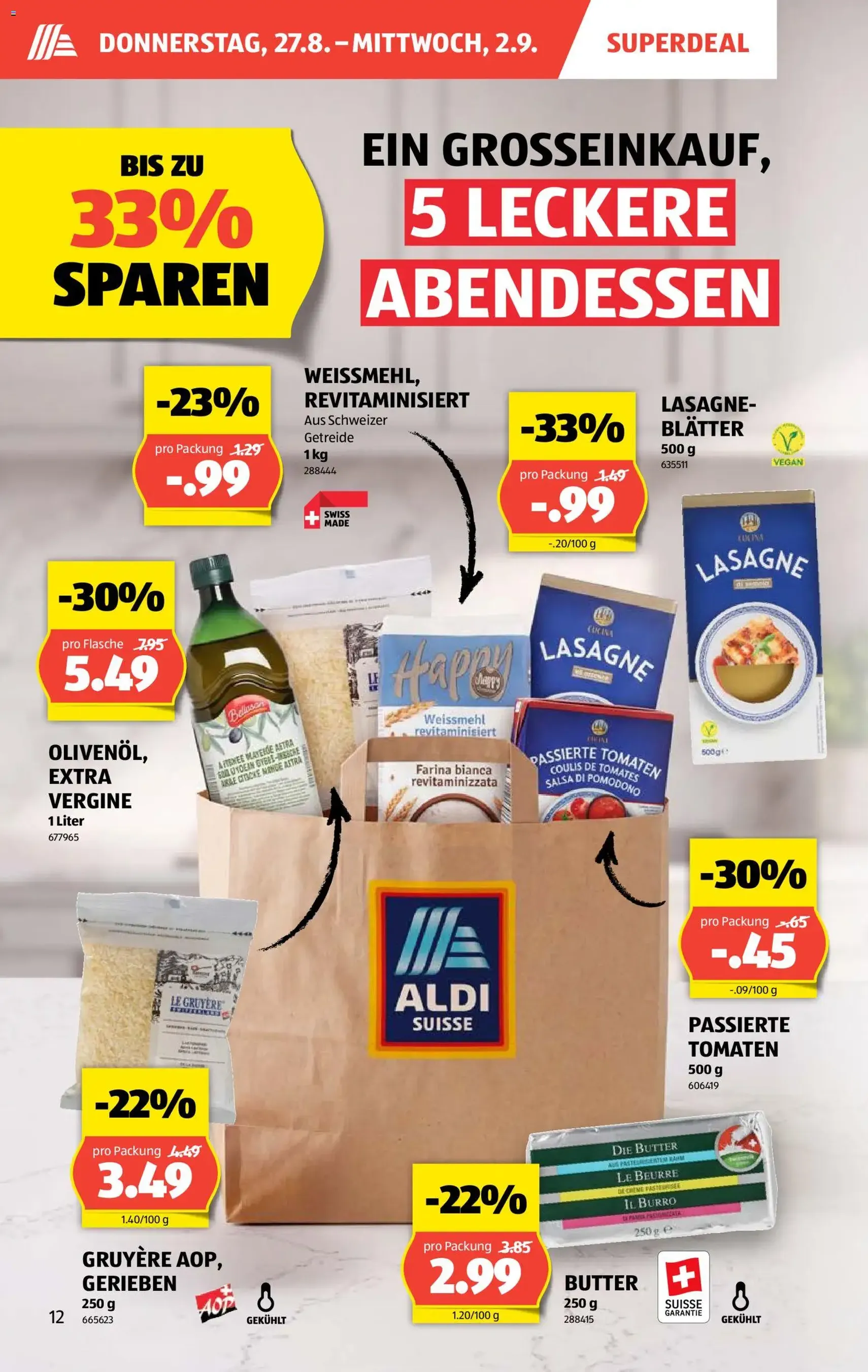 Aldi aktionen - Gültiger Prospekt ab 27.08.2026, Seite 12 von insgesamt 35