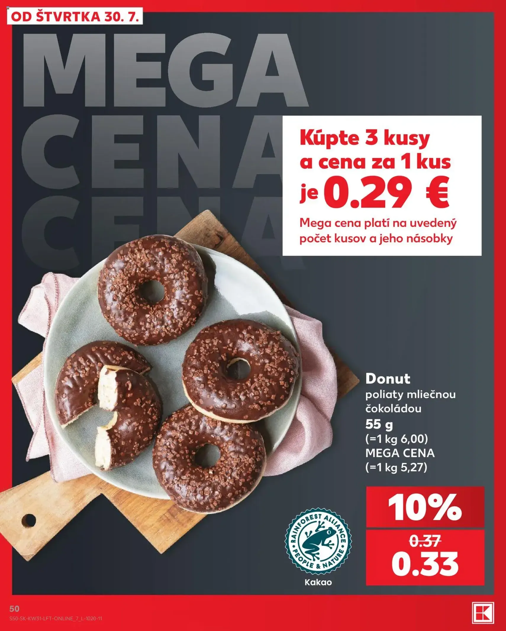 Kaufland leták - platný leták od 30.07.2026 strana 50 z 74