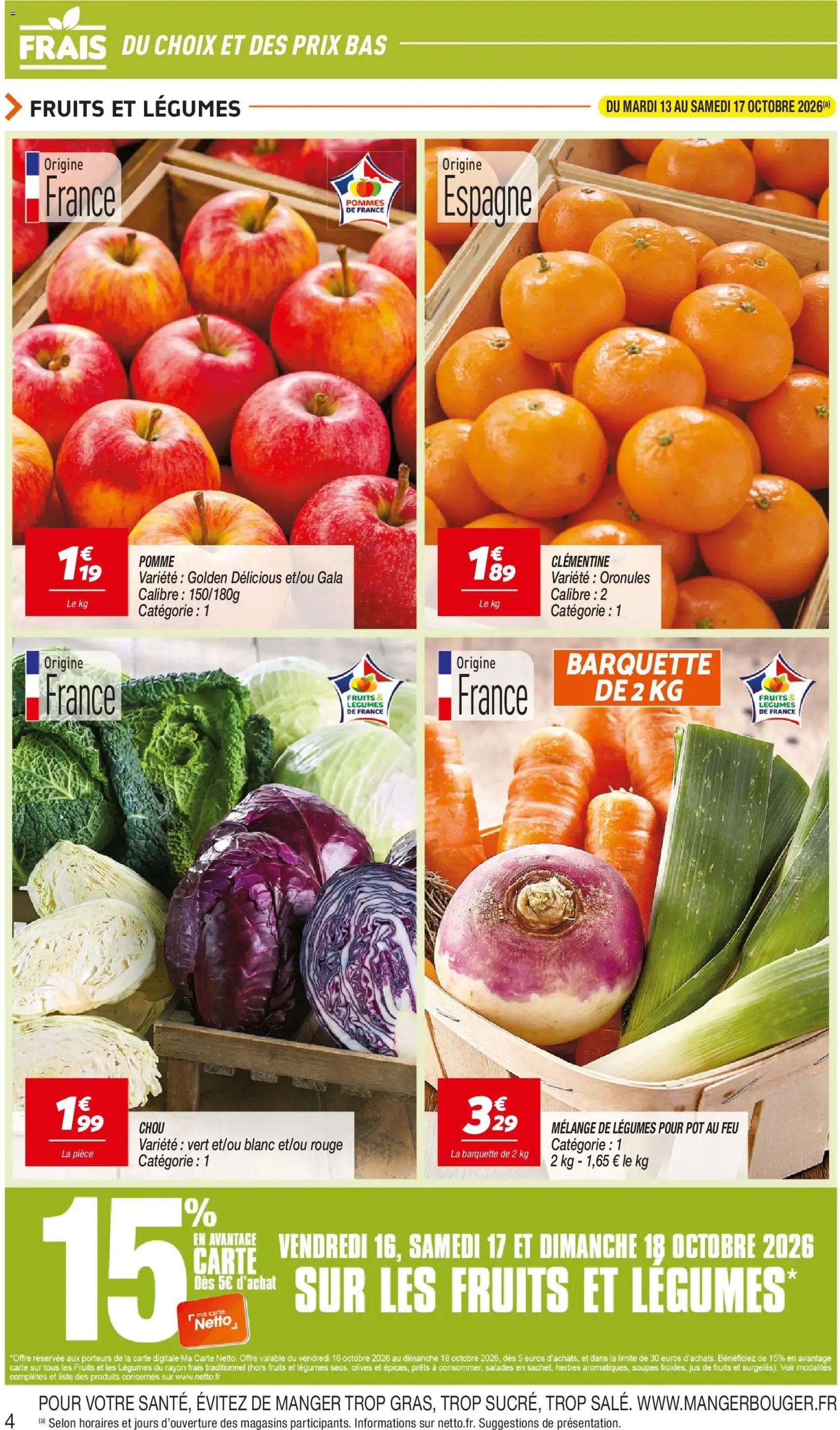 Netto catalogue - brochure valable à partir du 13/10/2026, page 4 sur 24