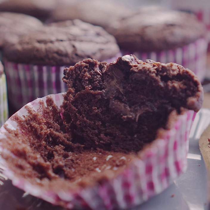 Muffin alla nutella