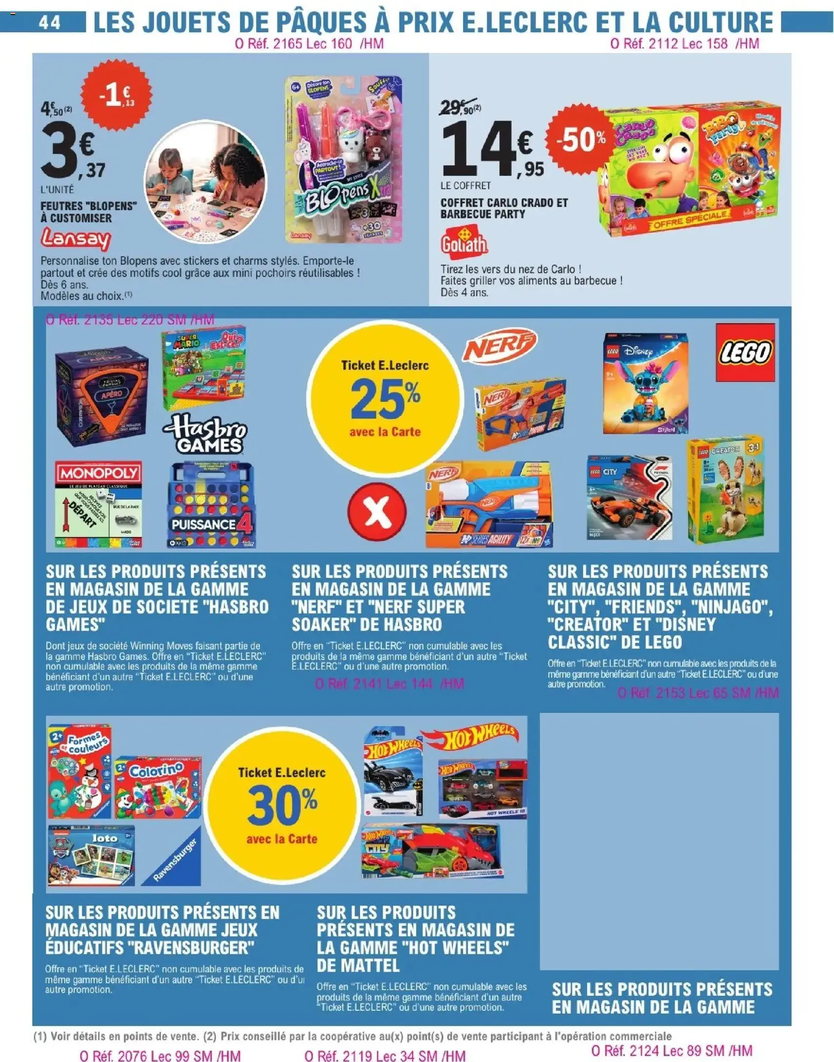 E.Leclerc catalogue de la semaine 13 - brochure valable à partir du 24/03/2026, page 44 sur 63